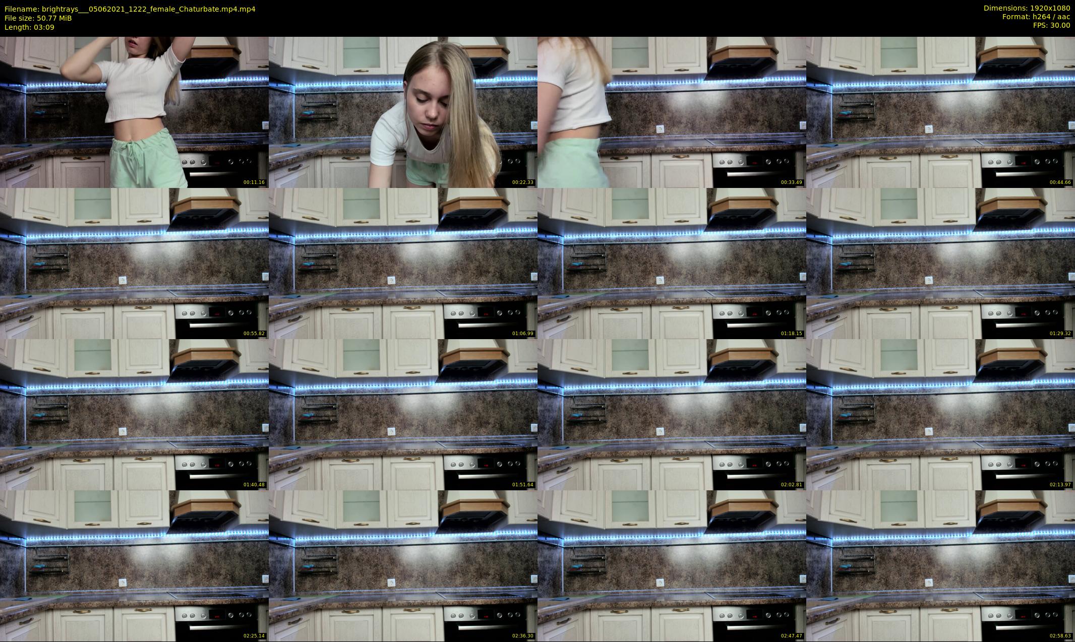 brightrays__ — 4 minute Chaturbate female cam show recording, 1080p, Jun 5, 2021