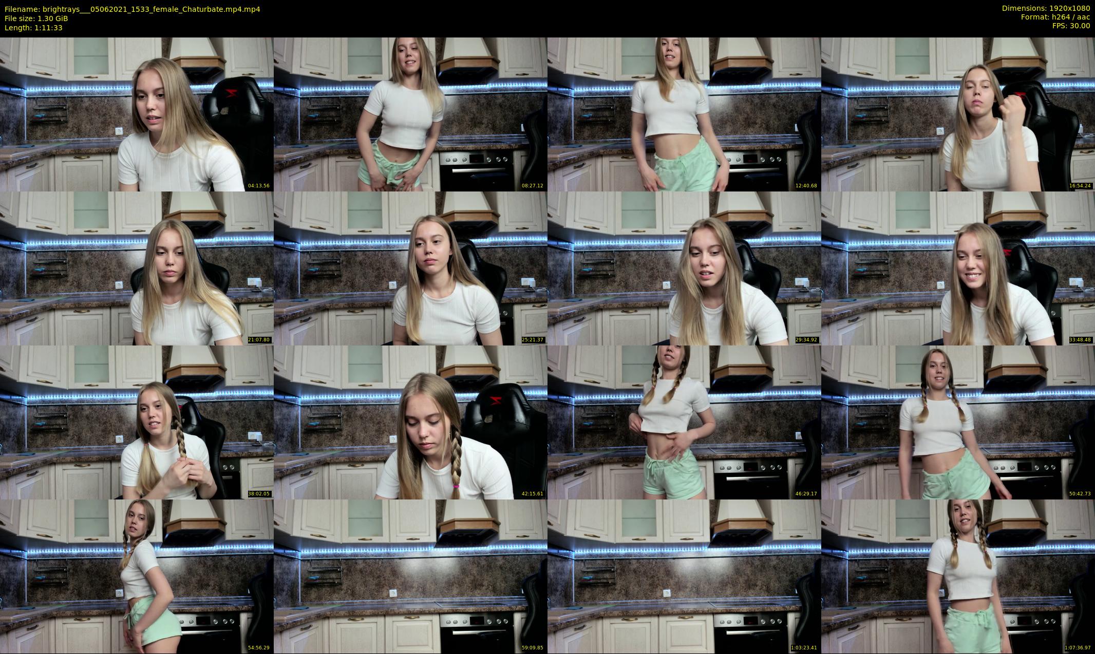 brightrays__ — 72 minute Chaturbate female cam show recording, 1080p, Jun 5, 2021