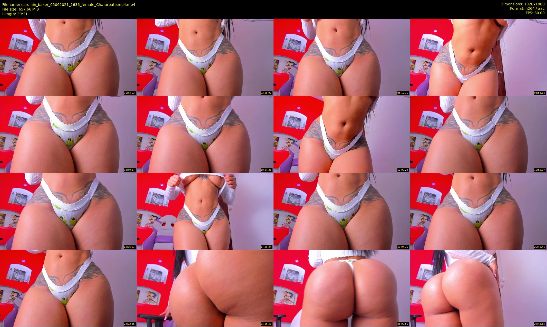 carolain_baker — 30 minute Chaturbate female cam show recording, 1080p, Jun 5, 2021