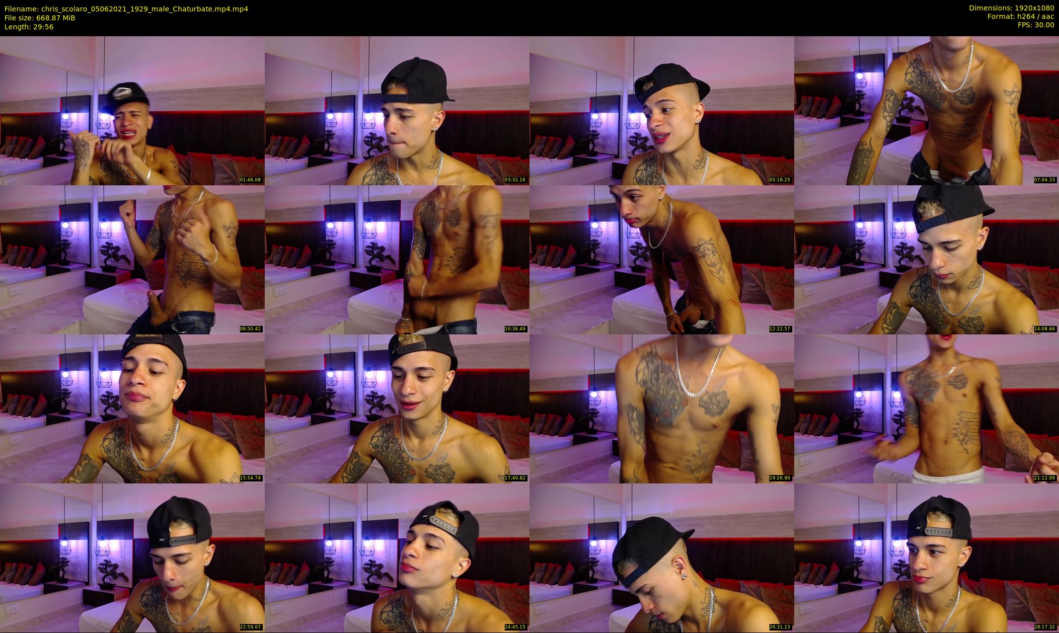 chris_scolaro — 30 minute Chaturbate male cam show recording, 1080p, Jun 5, 2021