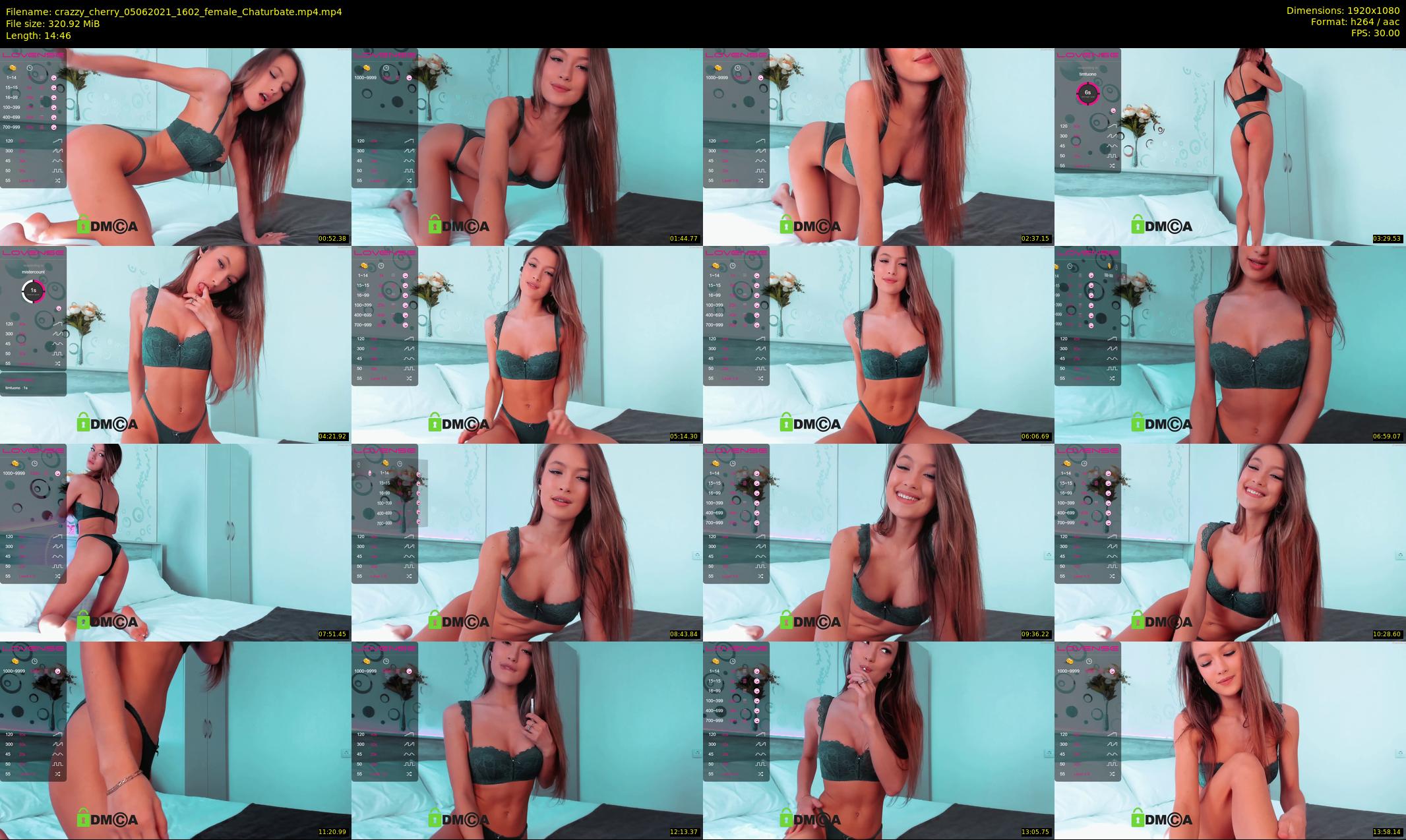 crazzy_cherry — 15 minute Chaturbate female cam show recording, 1080p, Jun 5, 2021