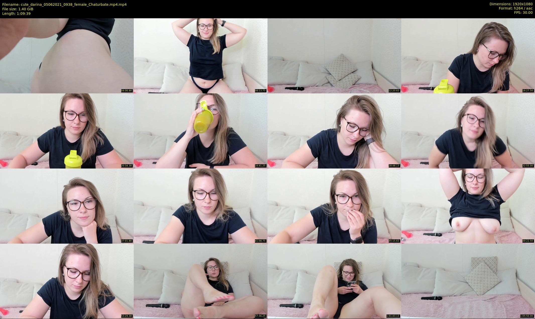 cute_darina — 70 minute Chaturbate female cam show recording, 1080p, Jun 5, 2021