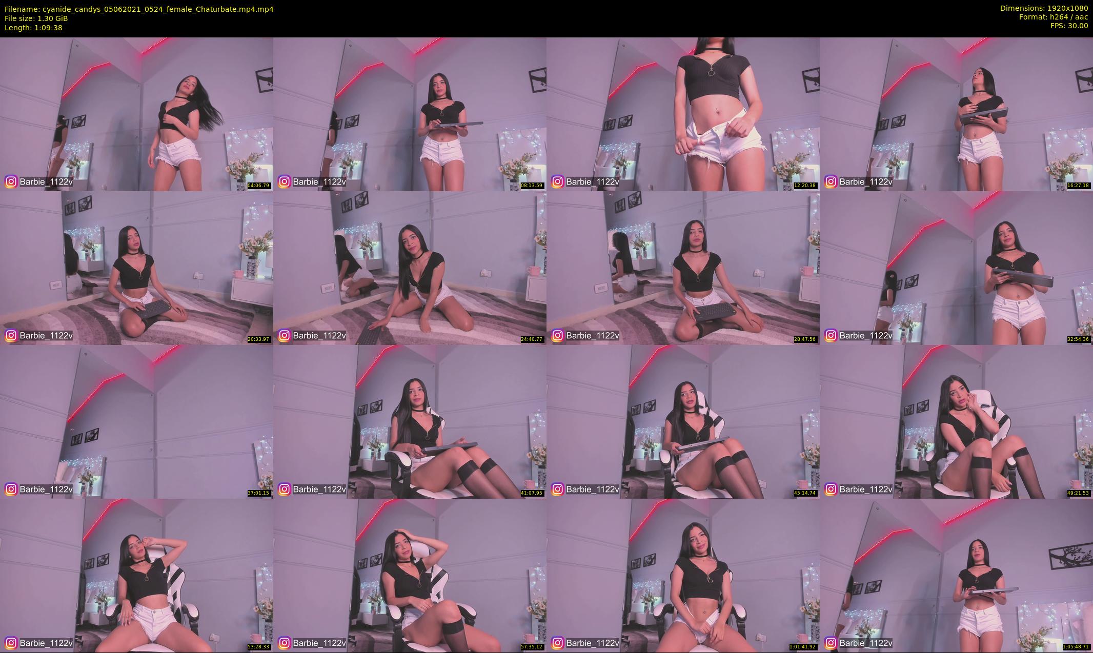 cyanide_candys — 70 minute Chaturbate female cam show recording, 1080p, Jun 5, 2021