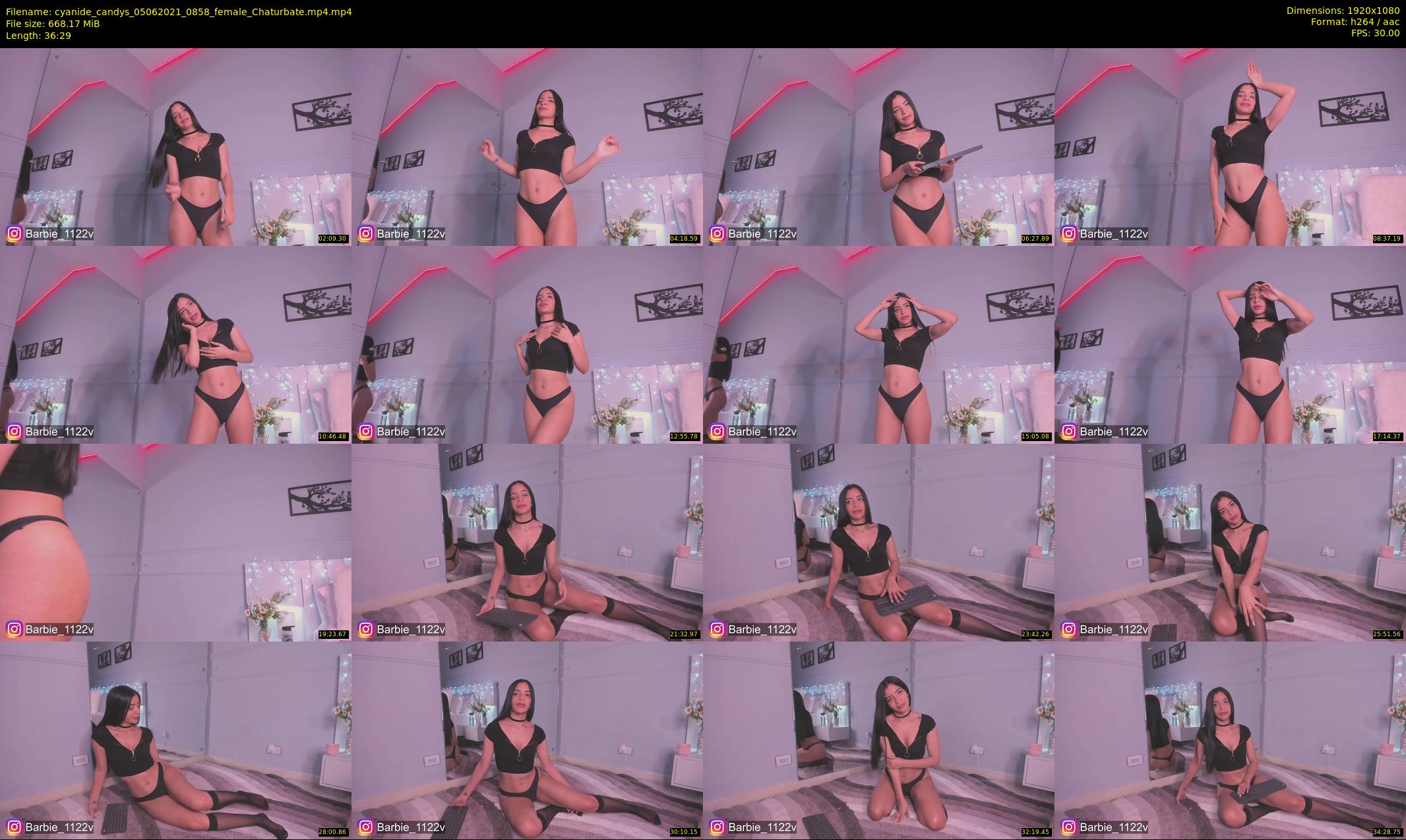 cyanide_candys — 37 minute Chaturbate female cam show recording, 1080p, Jun 5, 2021