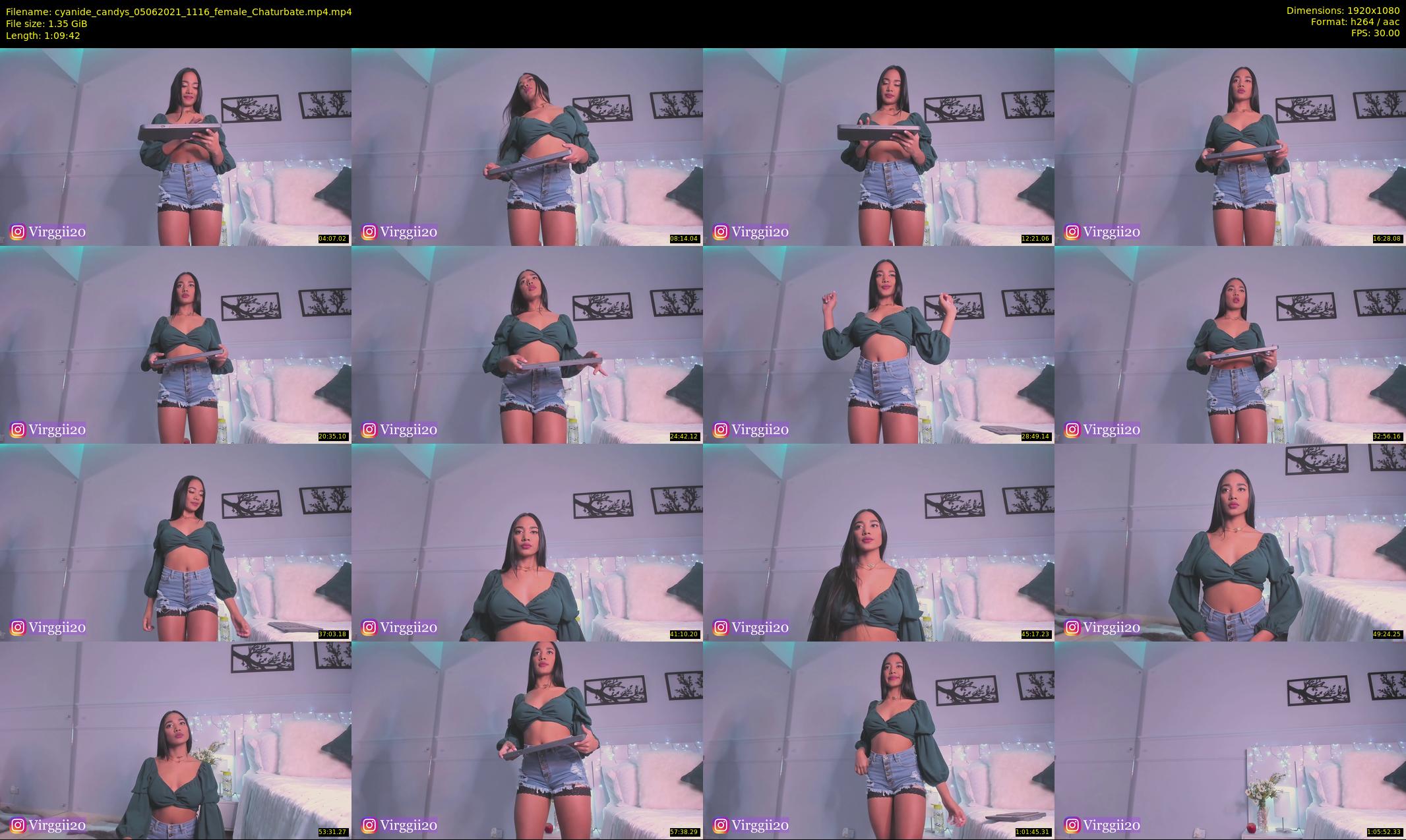 cyanide_candys — 70 minute Chaturbate female cam show recording, 1080p, Jun 5, 2021