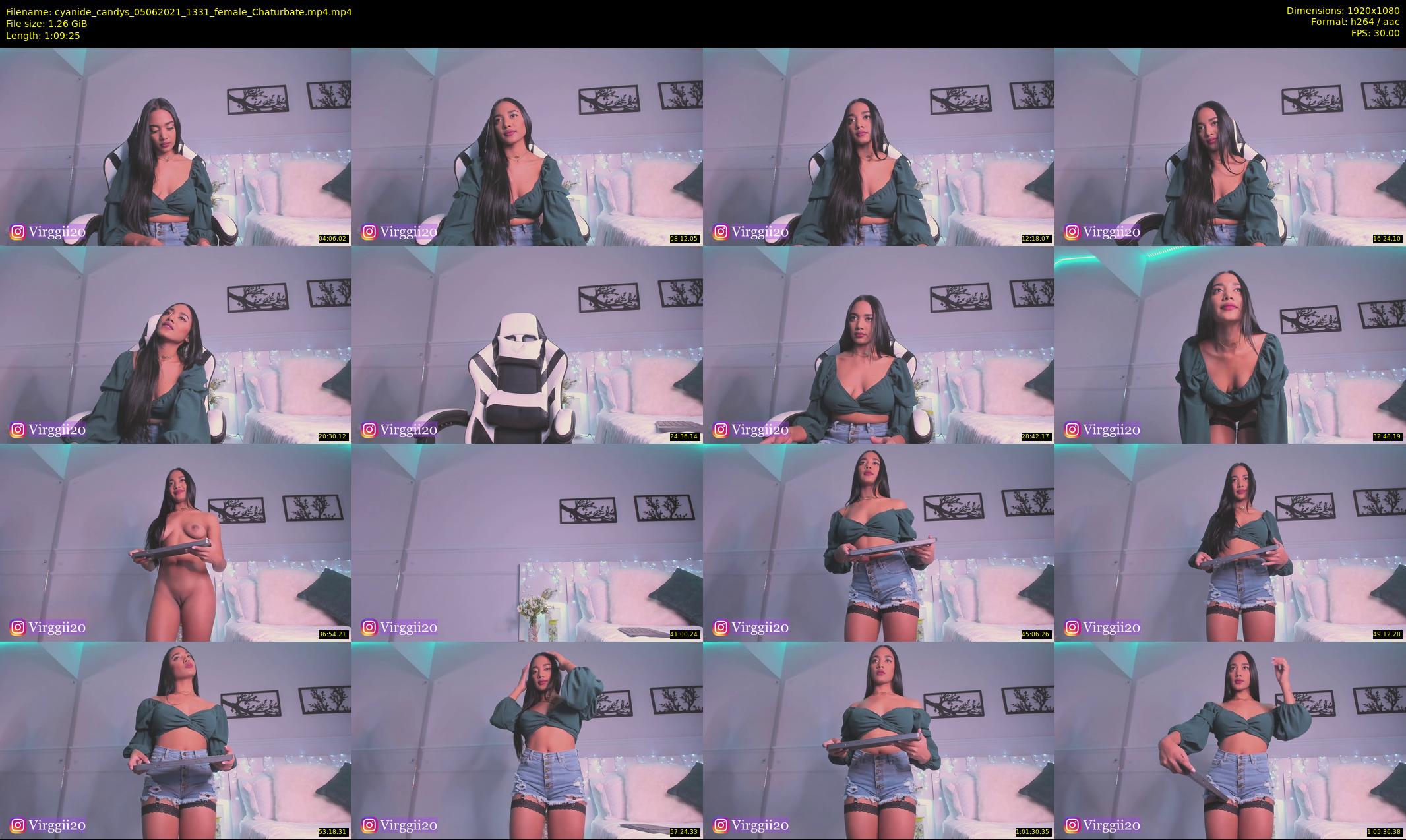 cyanide_candys — 70 minute Chaturbate female cam show recording, 1080p, Jun 5, 2021