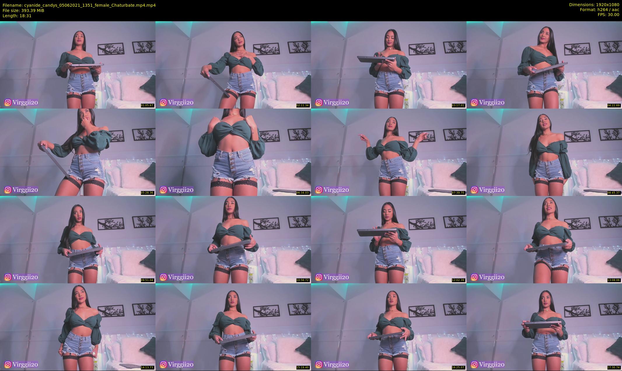 cyanide_candys — 19 minute Chaturbate female cam show recording, 1080p, Jun 5, 2021