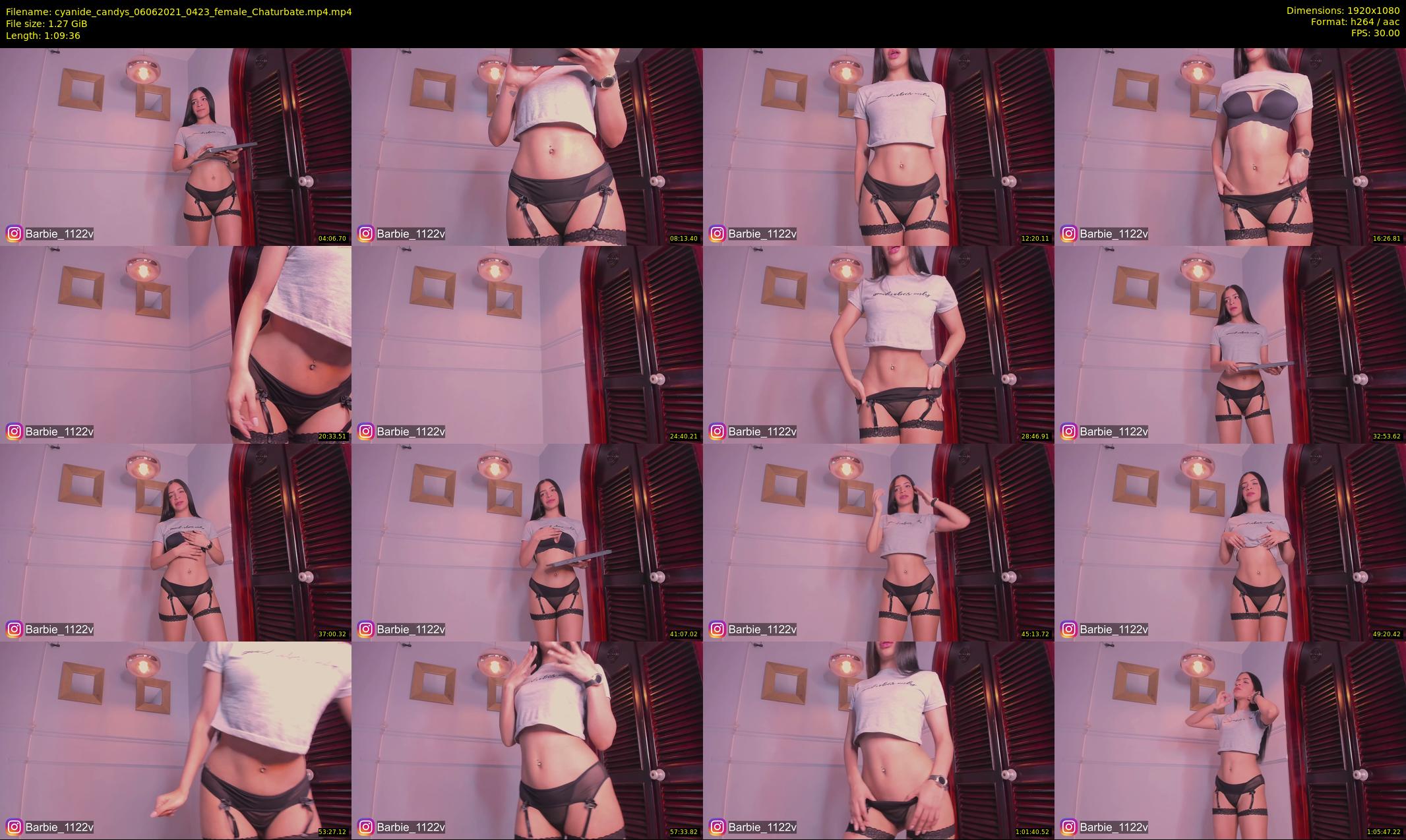 cyanide_candys — 70 minute Chaturbate female cam show recording, 1080p, Jun 6, 2021