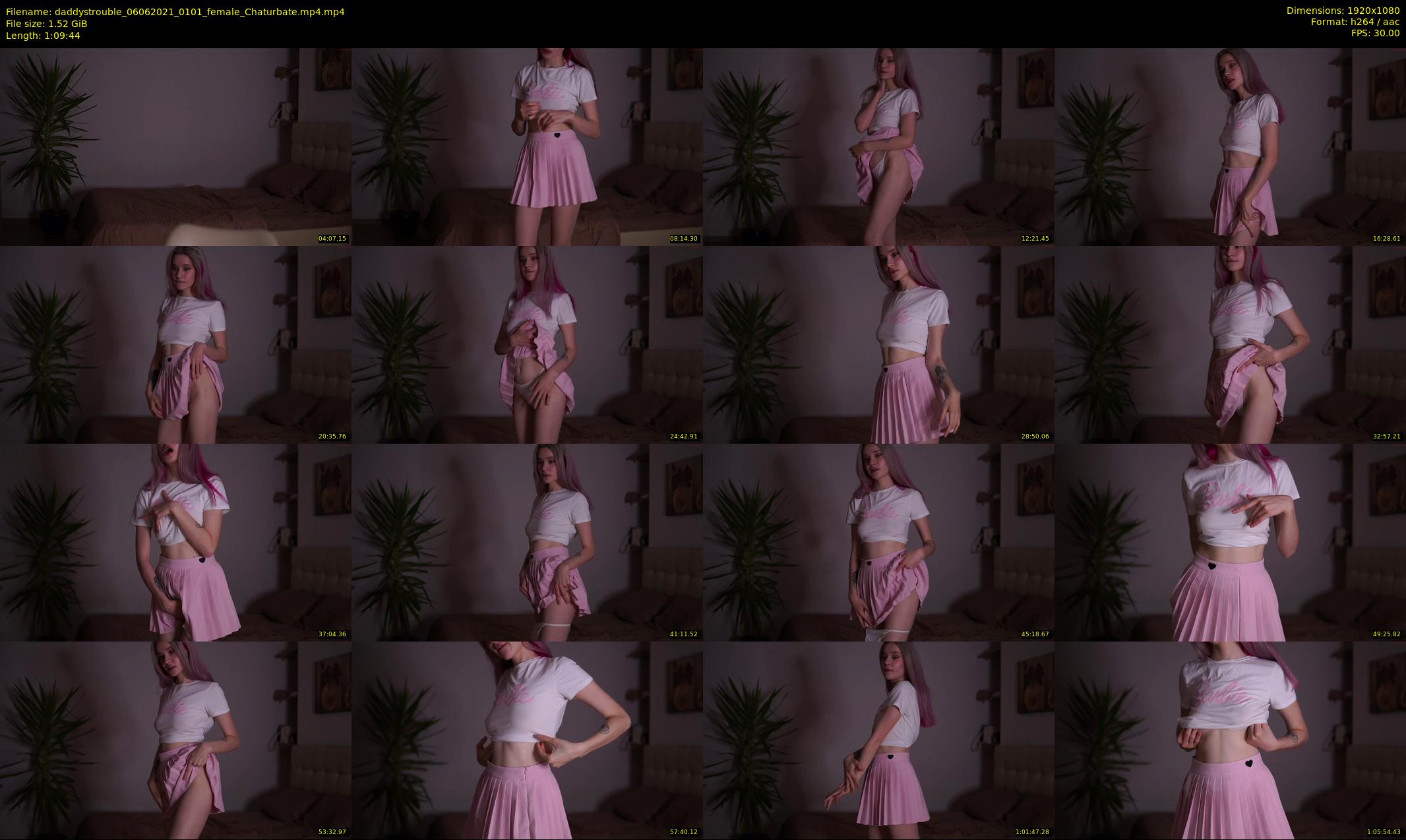 daddystrouble — 70 minute Chaturbate female cam show recording, 1080p, Jun 6, 2021