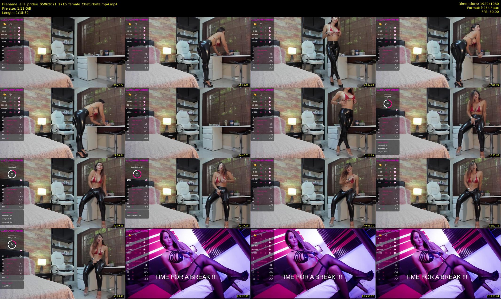 ella_pridee — 76 minute Chaturbate female cam show recording, 1080p, Jun 5, 2021