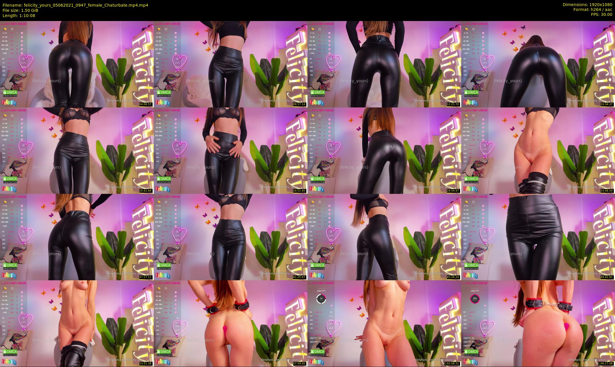 felicity_yours — 71 minute Chaturbate female cam show recording, 1080p, Jun 5, 2021