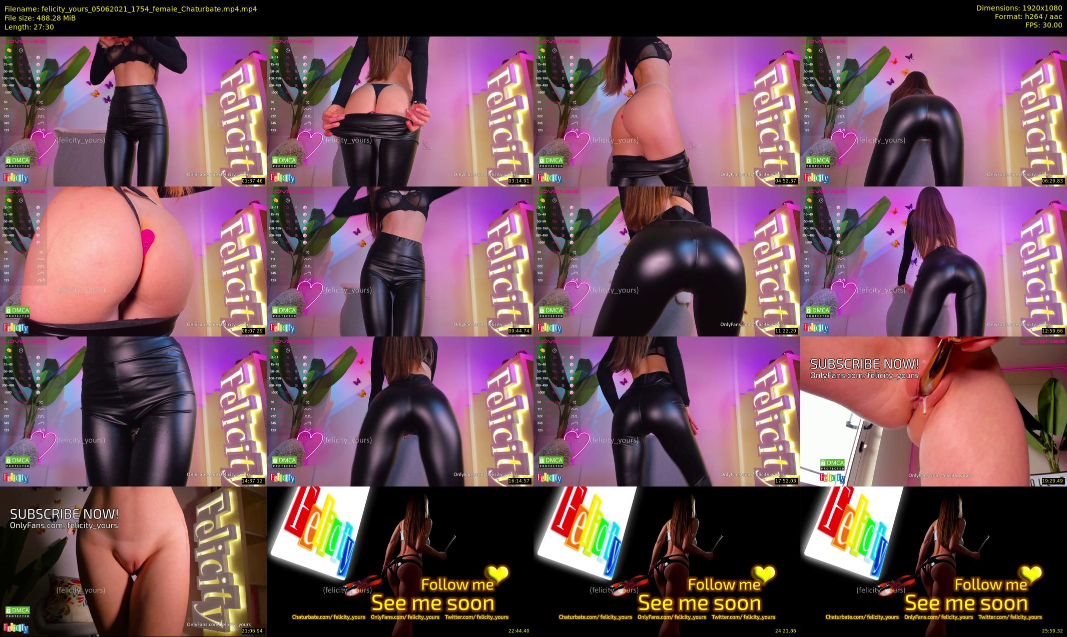 felicity_yours — 28 minute Chaturbate female cam show recording, 1080p, Jun 5, 2021