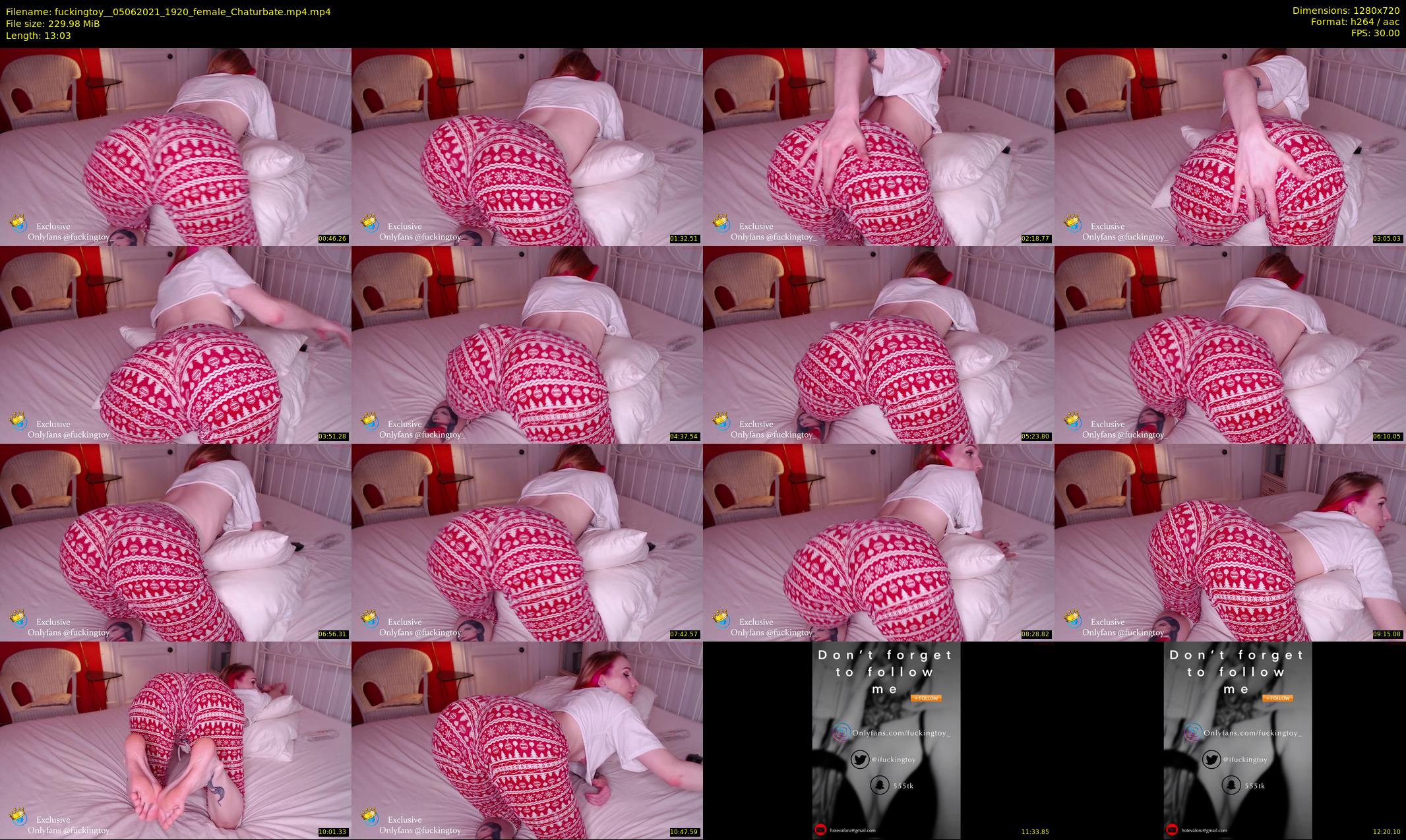 fuckingtoy_ — 14 minute Chaturbate female cam show recording, 720p, Jun 5, 2021
