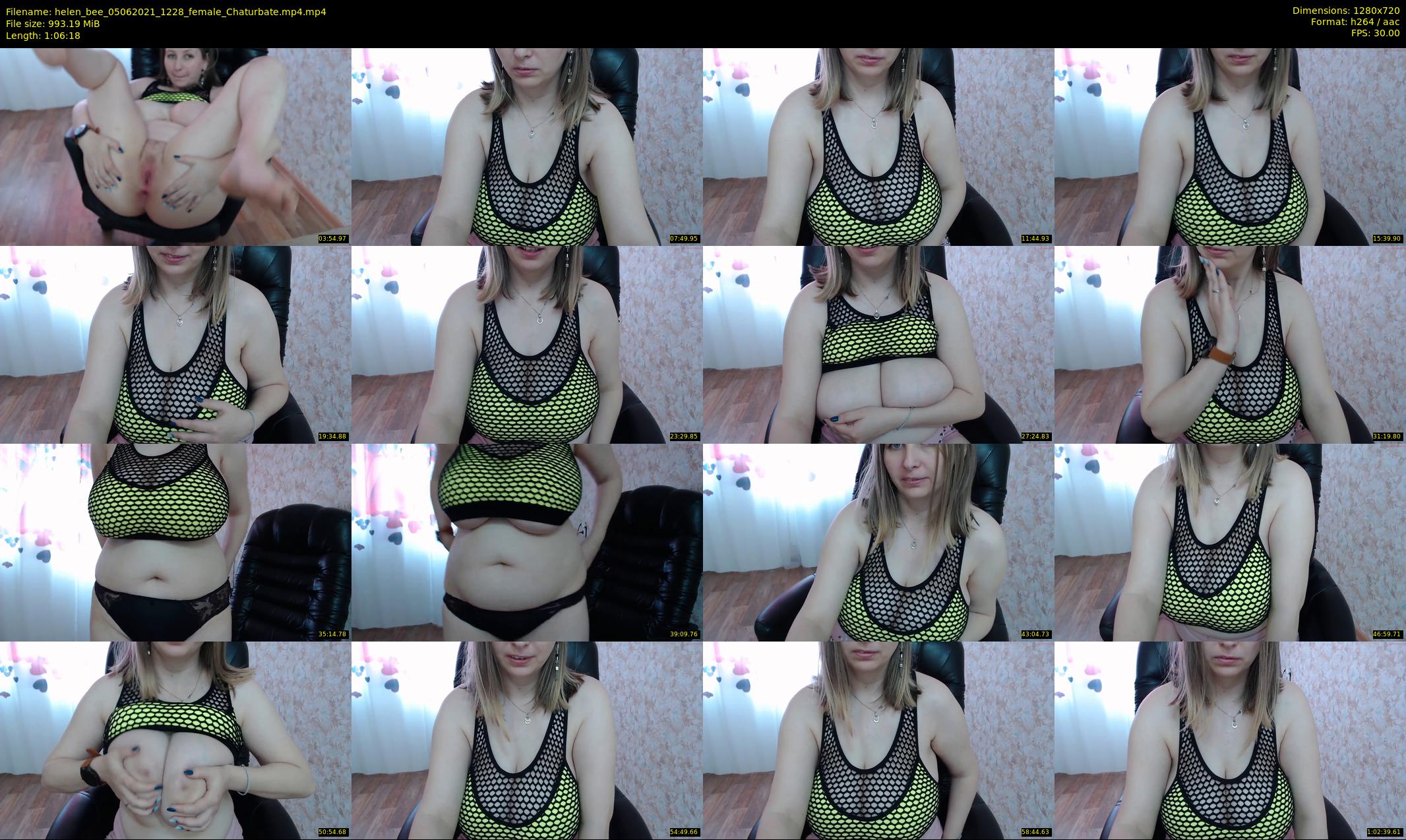 helen_bee — 67 minute Chaturbate female cam show recording, 720p, Jun 5, 2021