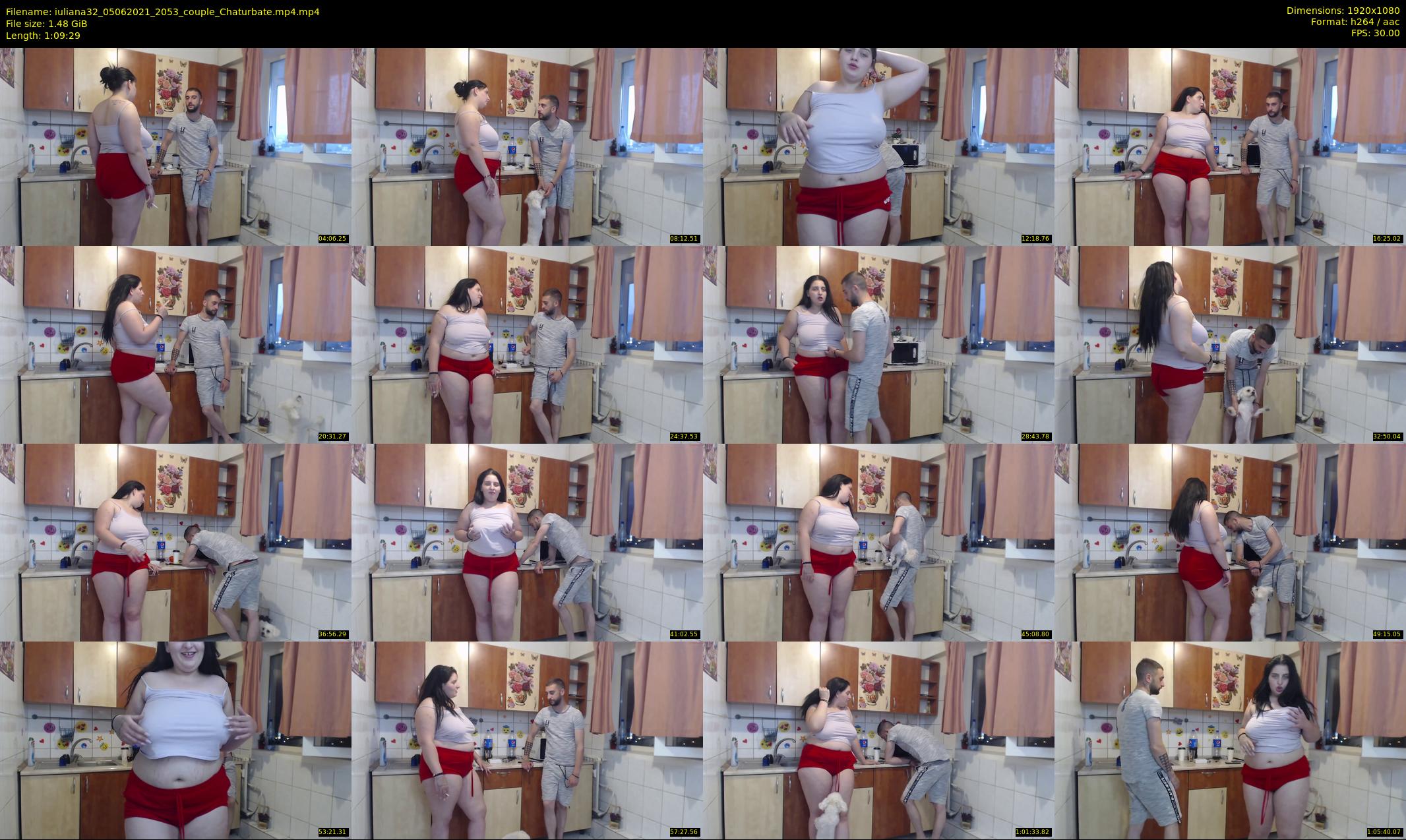 iuliana32 — 70 minute Chaturbate couple cam show recording, 1080p, Jun 5, 2021
