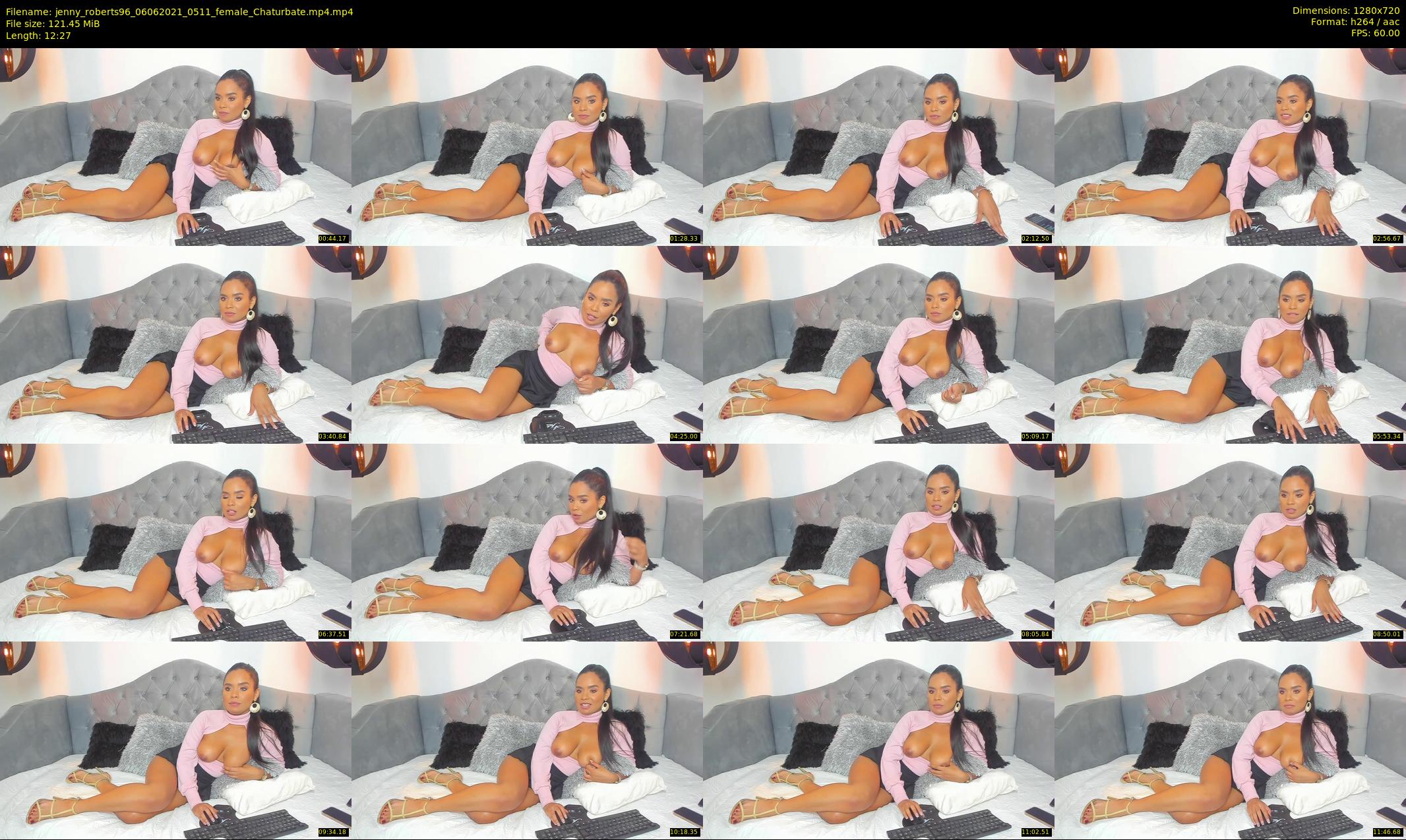 jenny_roberts96 — 13 minute Chaturbate female cam show recording, 720p, Jun 6, 2021