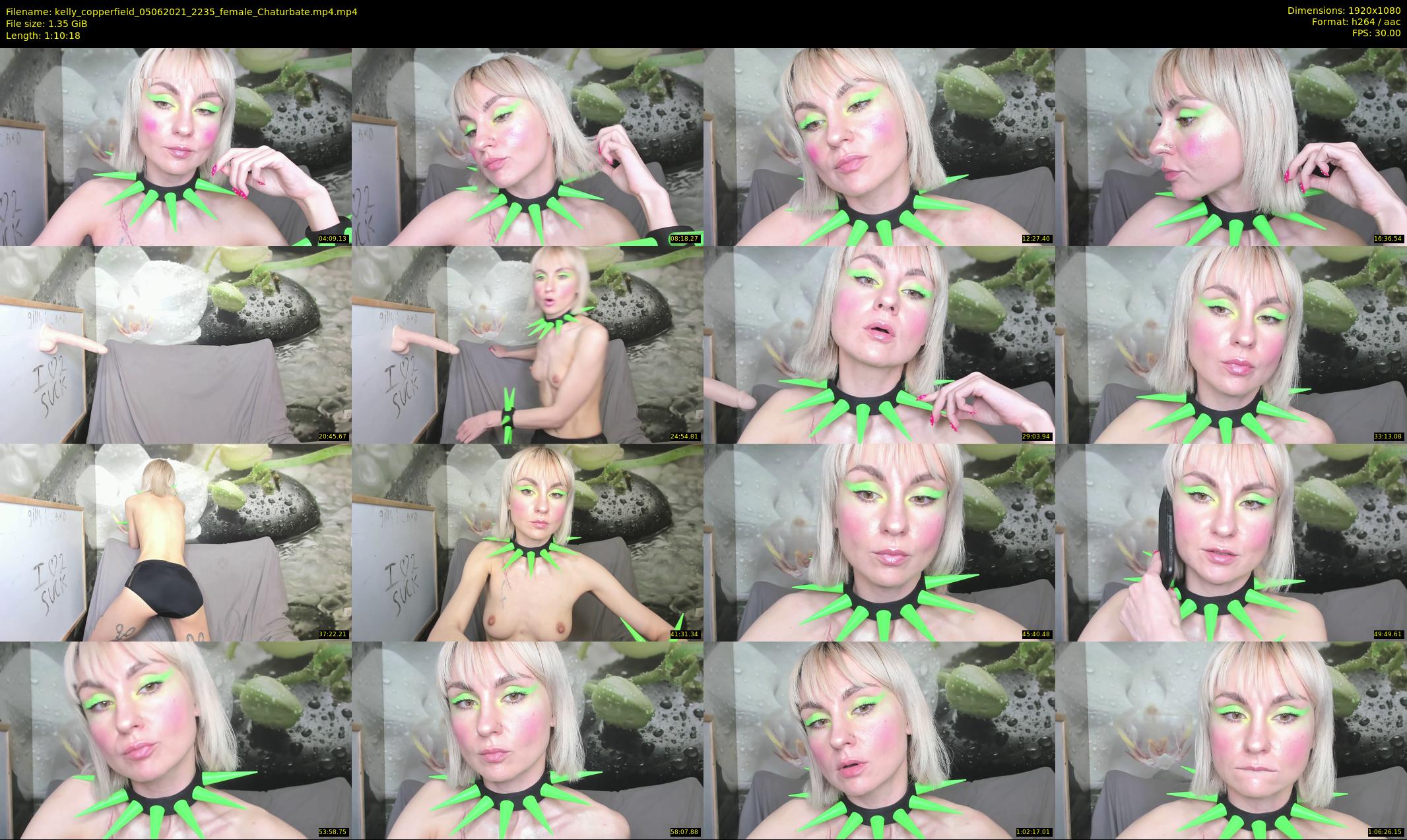 kelly_copperfield — 71 minute Chaturbate female cam show recording, 1080p, Jun 5, 2021
