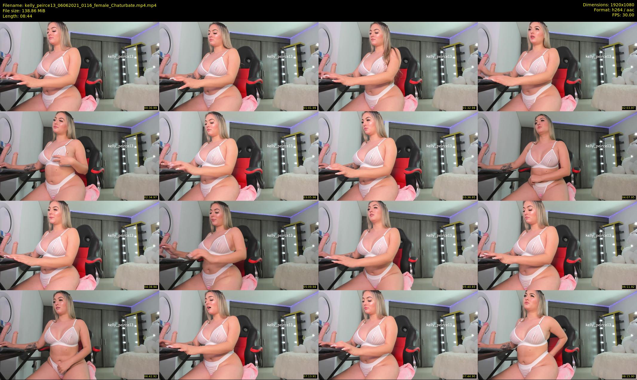 kelly_peirce13 — 9 minute Chaturbate female cam show recording, 1080p, Jun 6, 2021