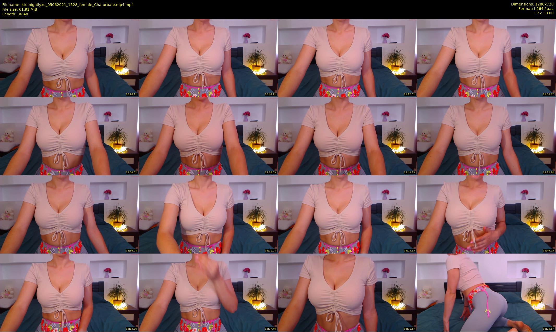 kiranightlyxo — 7 minute Chaturbate female cam show recording, 720p, Jun 5, 2021