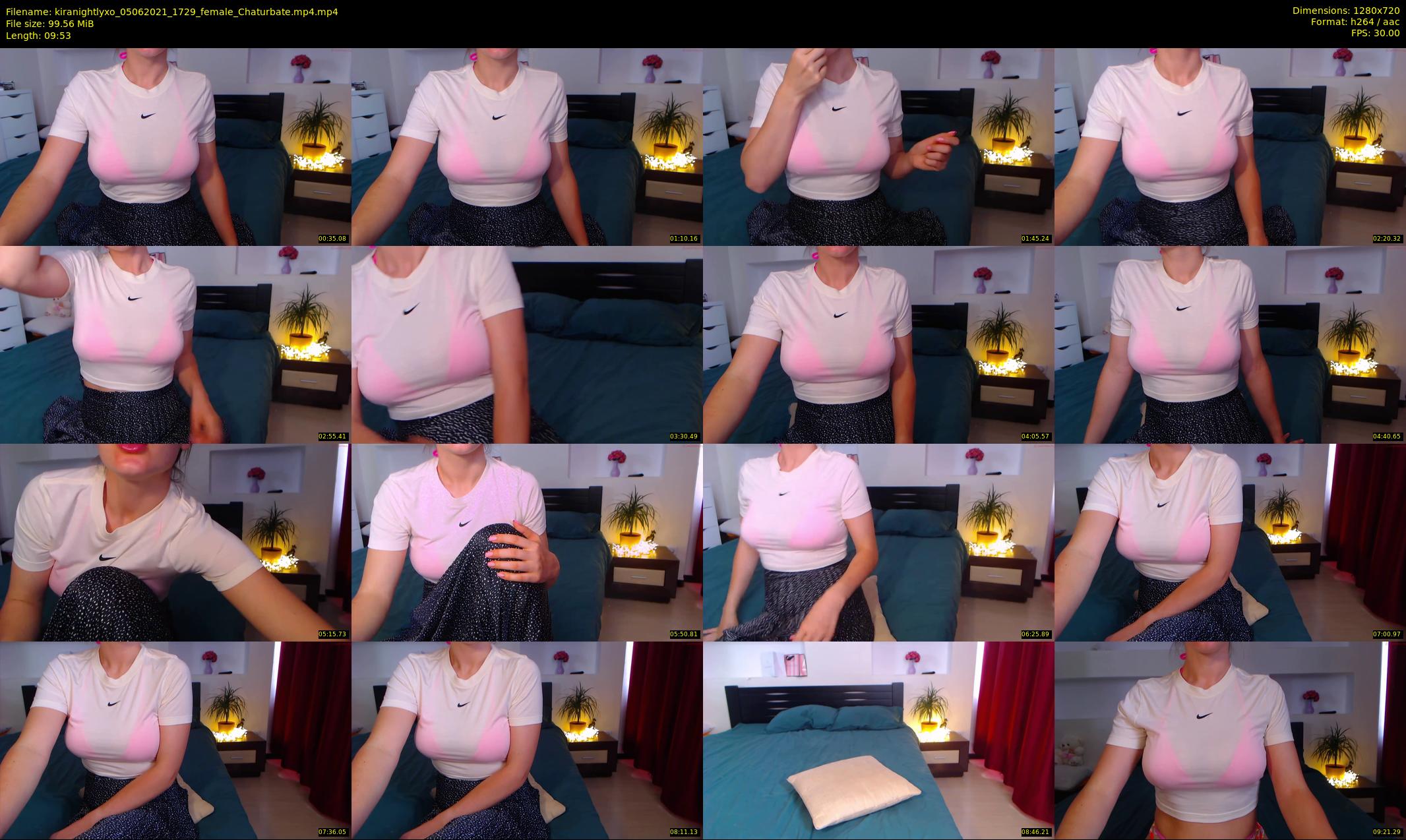 kiranightlyxo — 10 minute Chaturbate female cam show recording, 720p, Jun 5, 2021