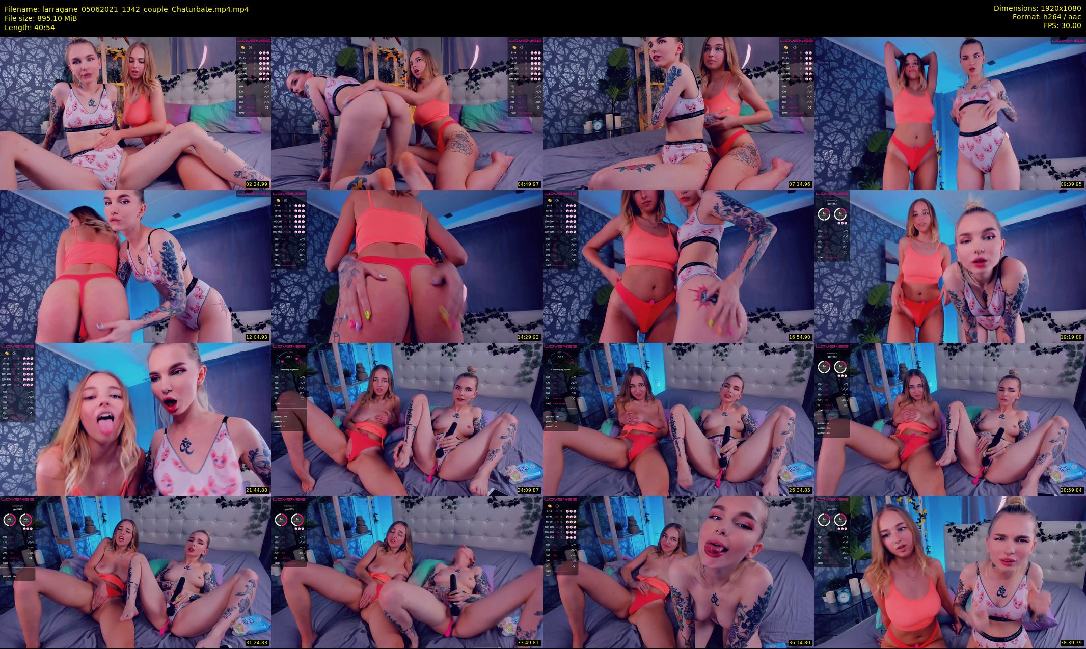 larragane — 41 minute Chaturbate couple cam show recording, 1080p, Jun 5, 2021