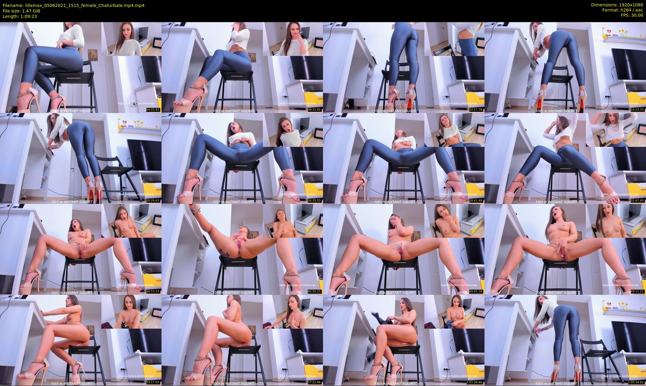 lillemax — 70 minute Chaturbate female cam show recording, 1080p, Jun 5, 2021