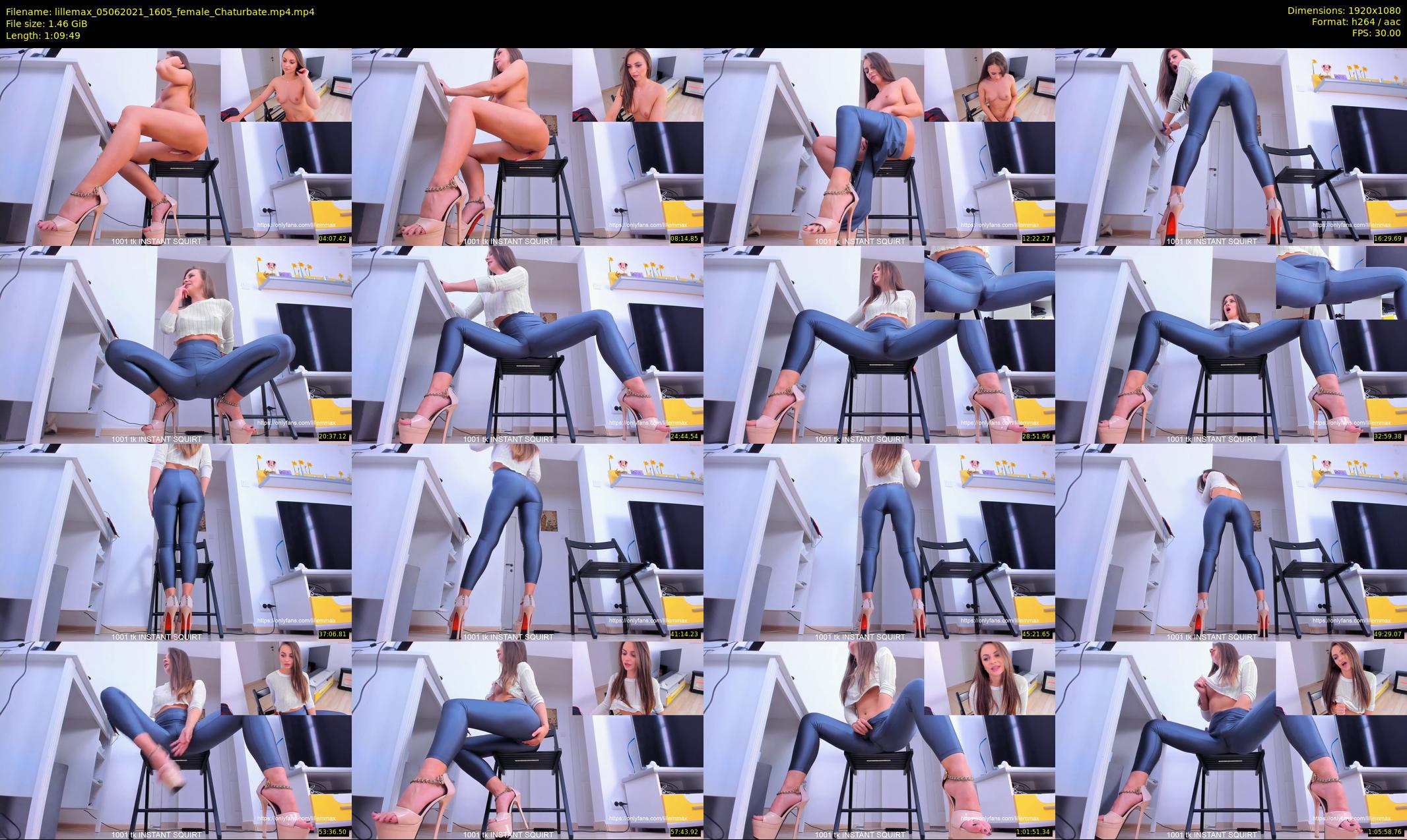 lillemax — 70 minute Chaturbate female cam show recording, 1080p, Jun 5, 2021