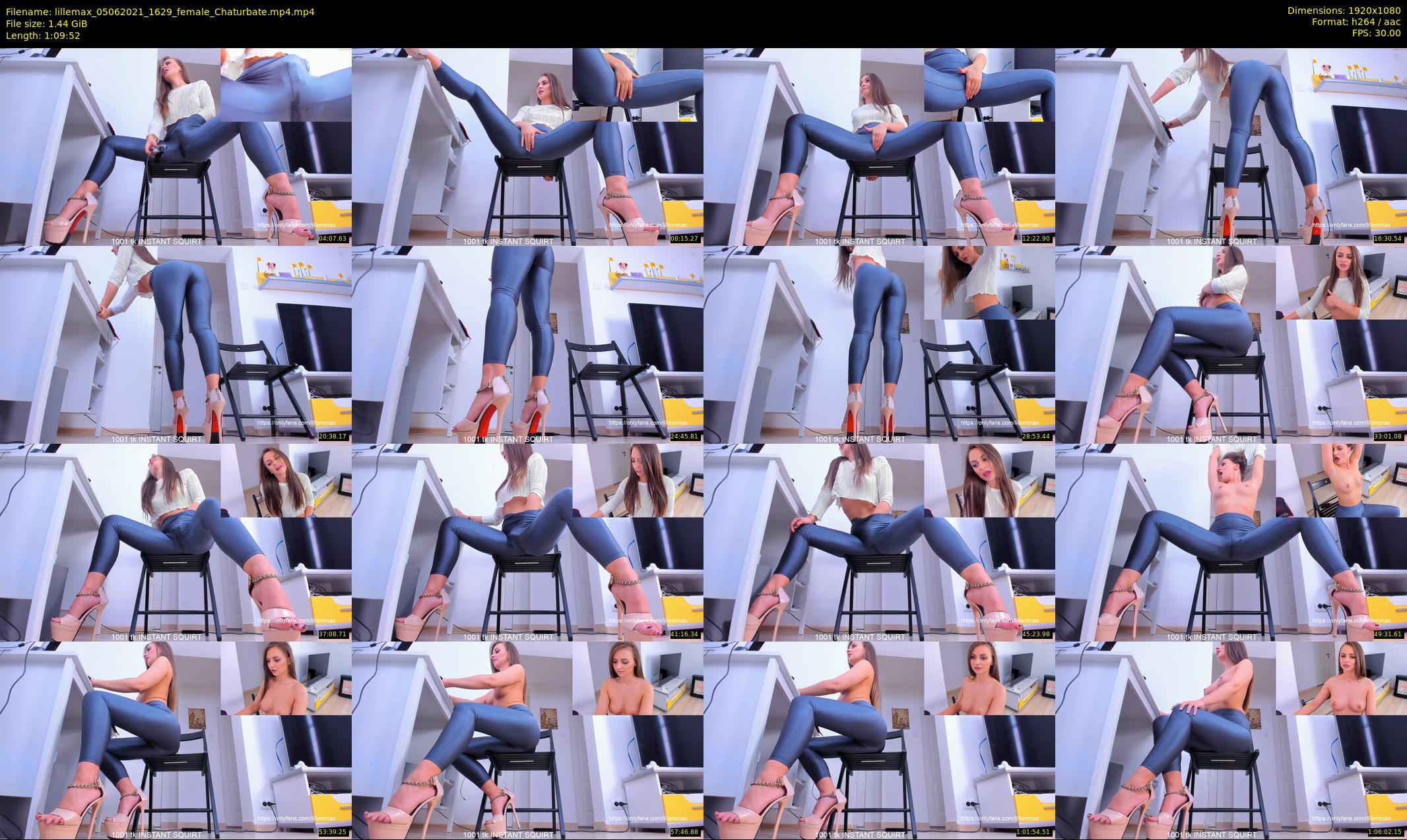lillemax — 70 minute Chaturbate female cam show recording, 1080p, Jun 5, 2021