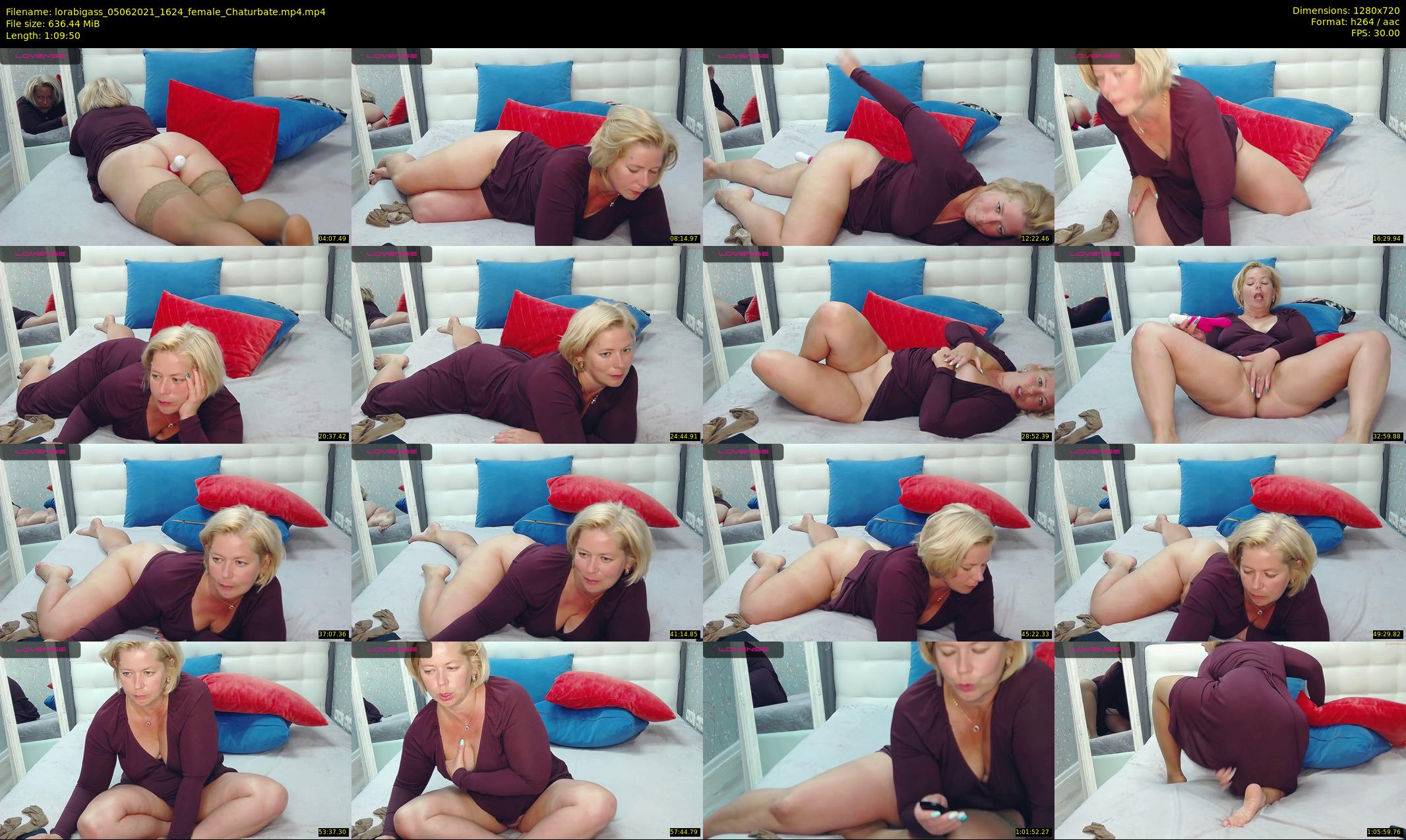lorabigass — 70 minute Chaturbate female cam show recording, 720p, Jun 5, 2021