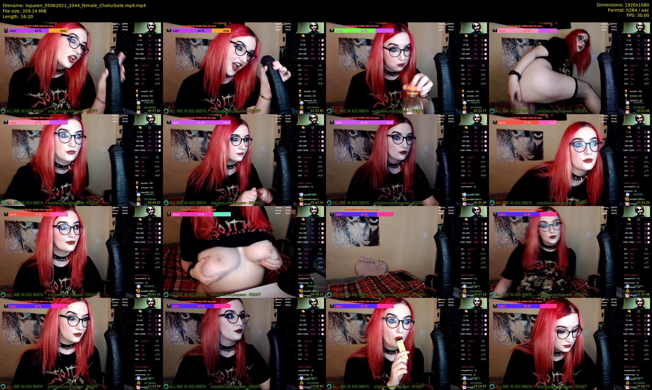 lsqueen — 17 minute Chaturbate female cam show recording, 1080p, Jun 5, 2021
