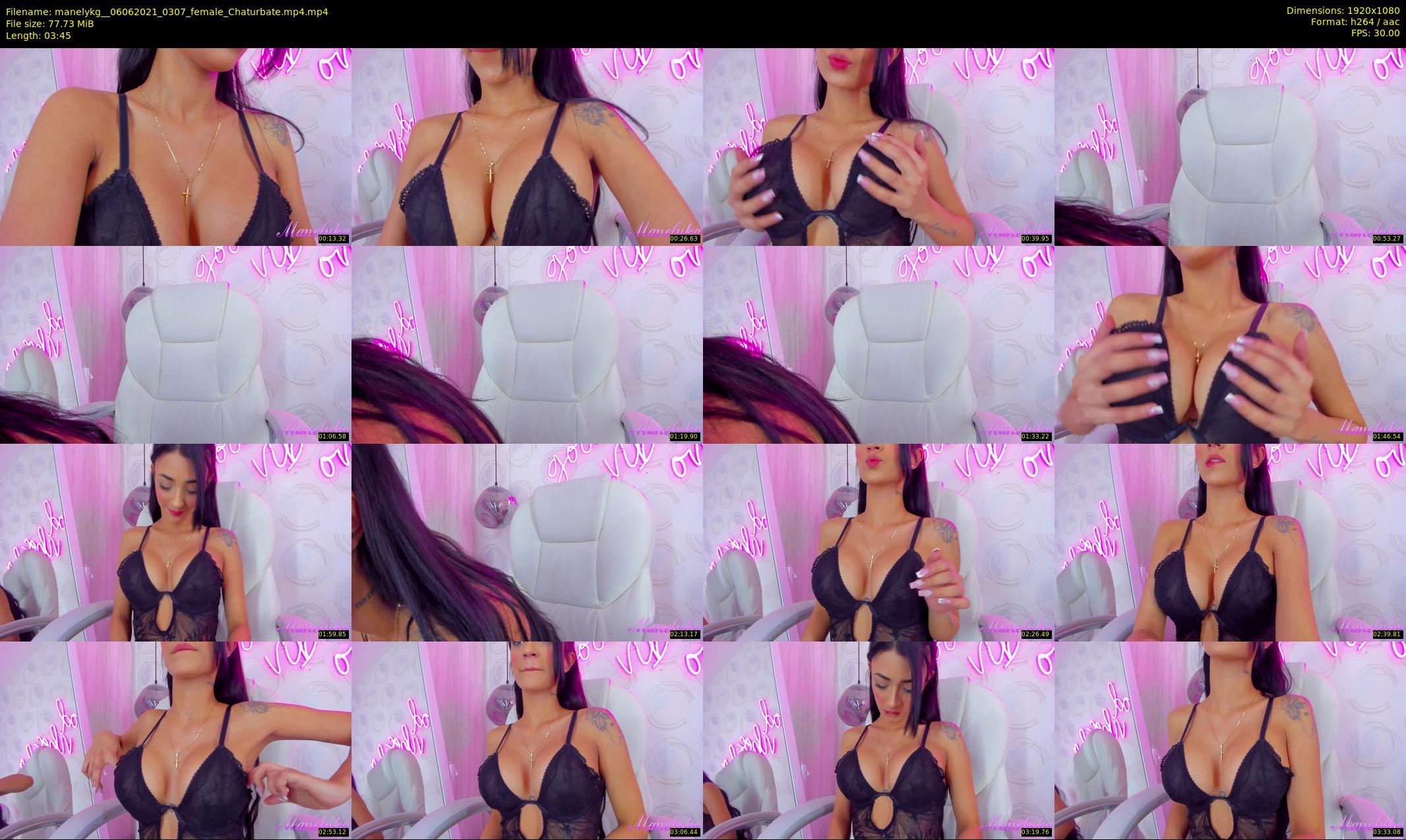 manelykg_ — 4 minute Chaturbate female cam show recording, 1080p, Jun 6, 2021