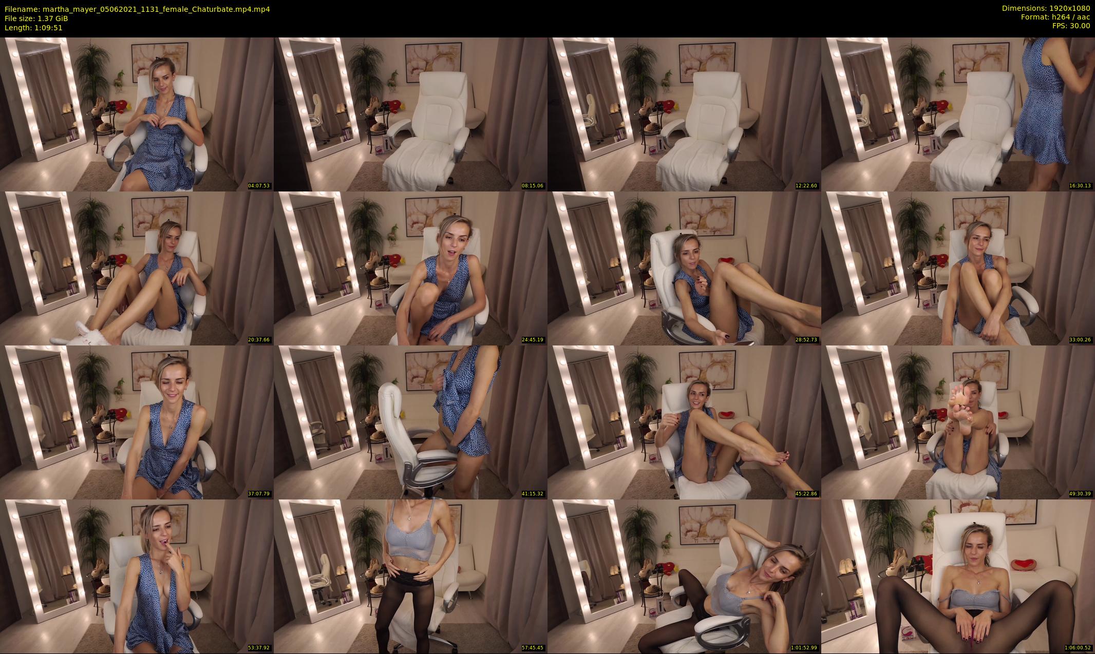 martha_mayer — 70 minute Chaturbate female cam show recording, 1080p, Jun 5, 2021