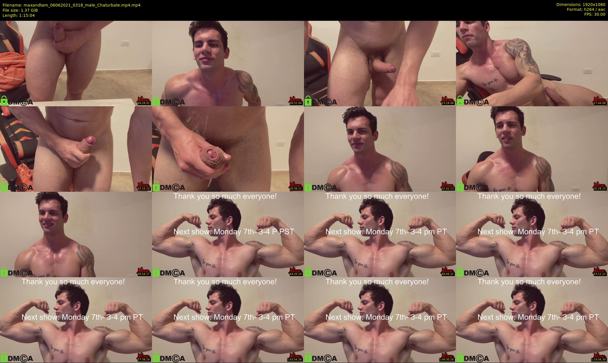 maxandtam — 76 minute Chaturbate couple cam show recording, 1080p, Jun 6, 2021