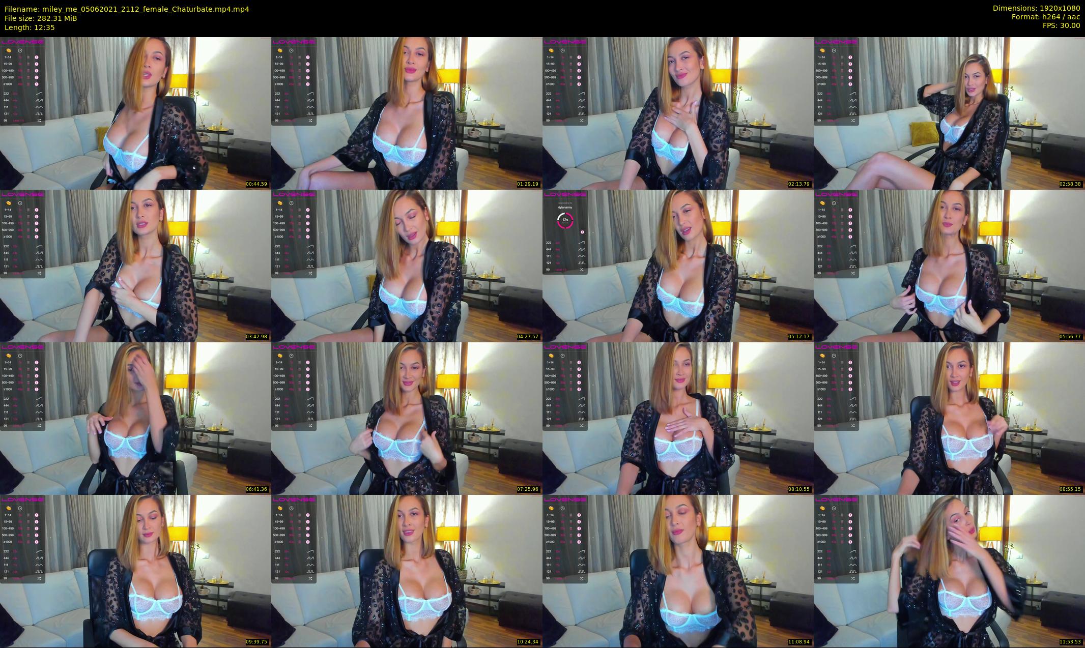 miley_me — 13 minute Chaturbate female cam show recording, 1080p, Jun 5, 2021