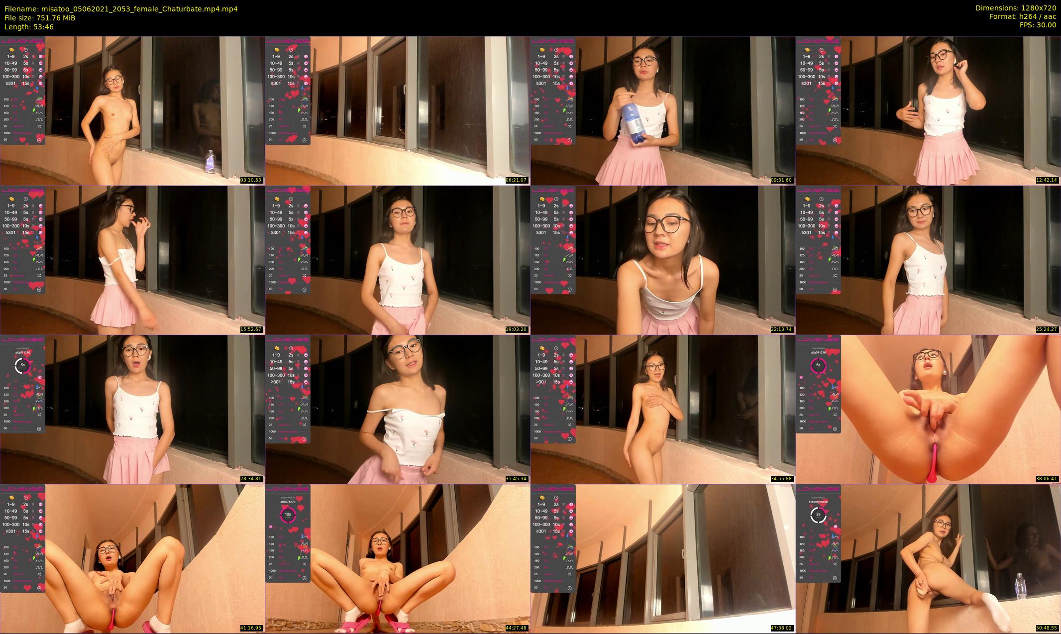 misatoo — 54 minute Chaturbate female cam show recording, 720p, Jun 5, 2021