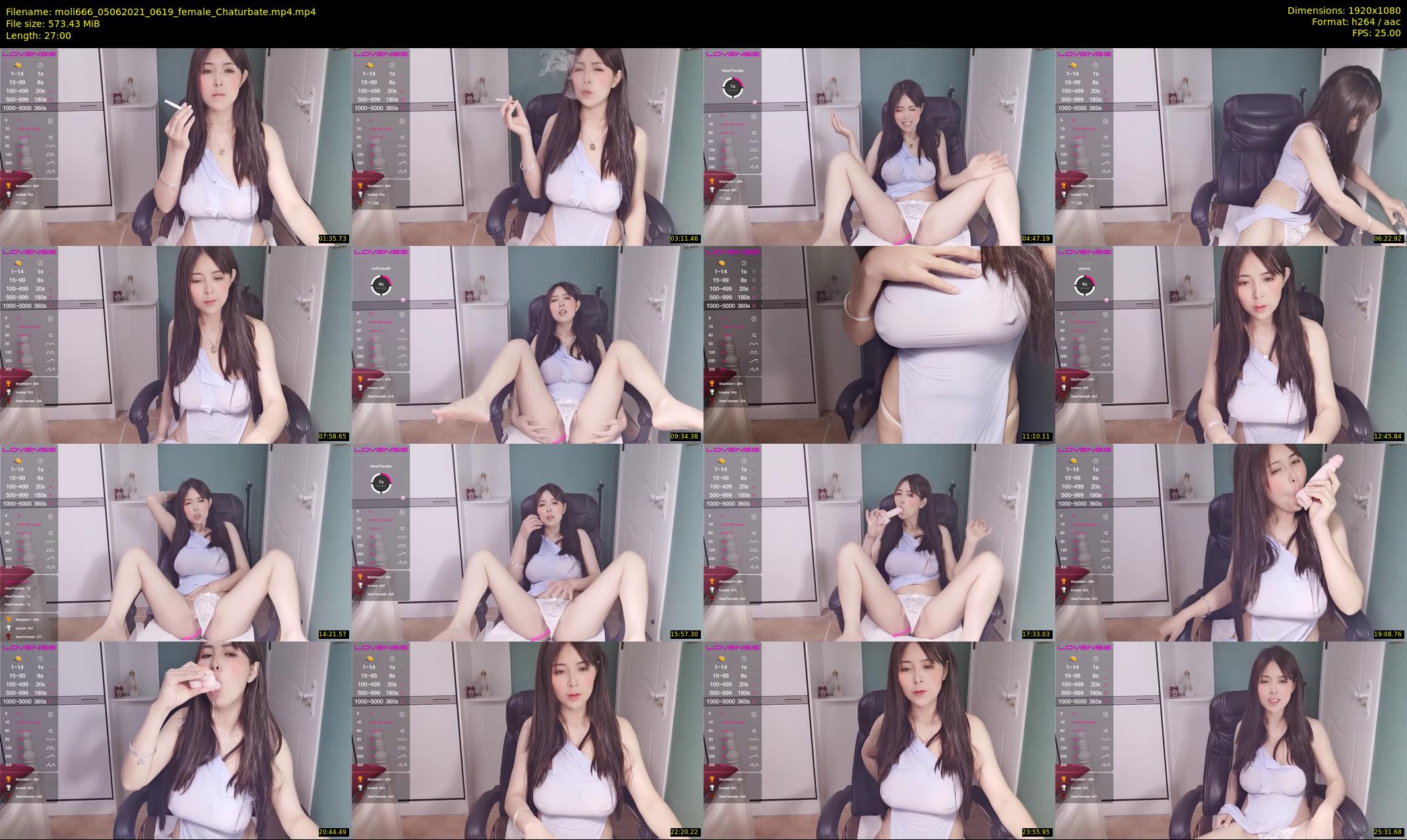 moli666 — 27 minute Chaturbate female cam show recording, 1080p, Jun 5, 2021