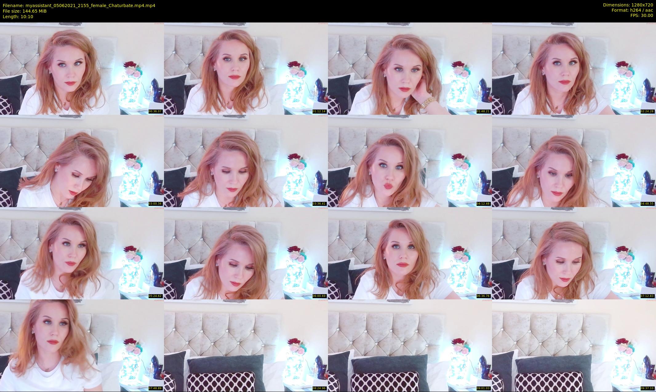 myassistant — 11 minute Chaturbate female cam show recording, 720p, Jun 5, 2021