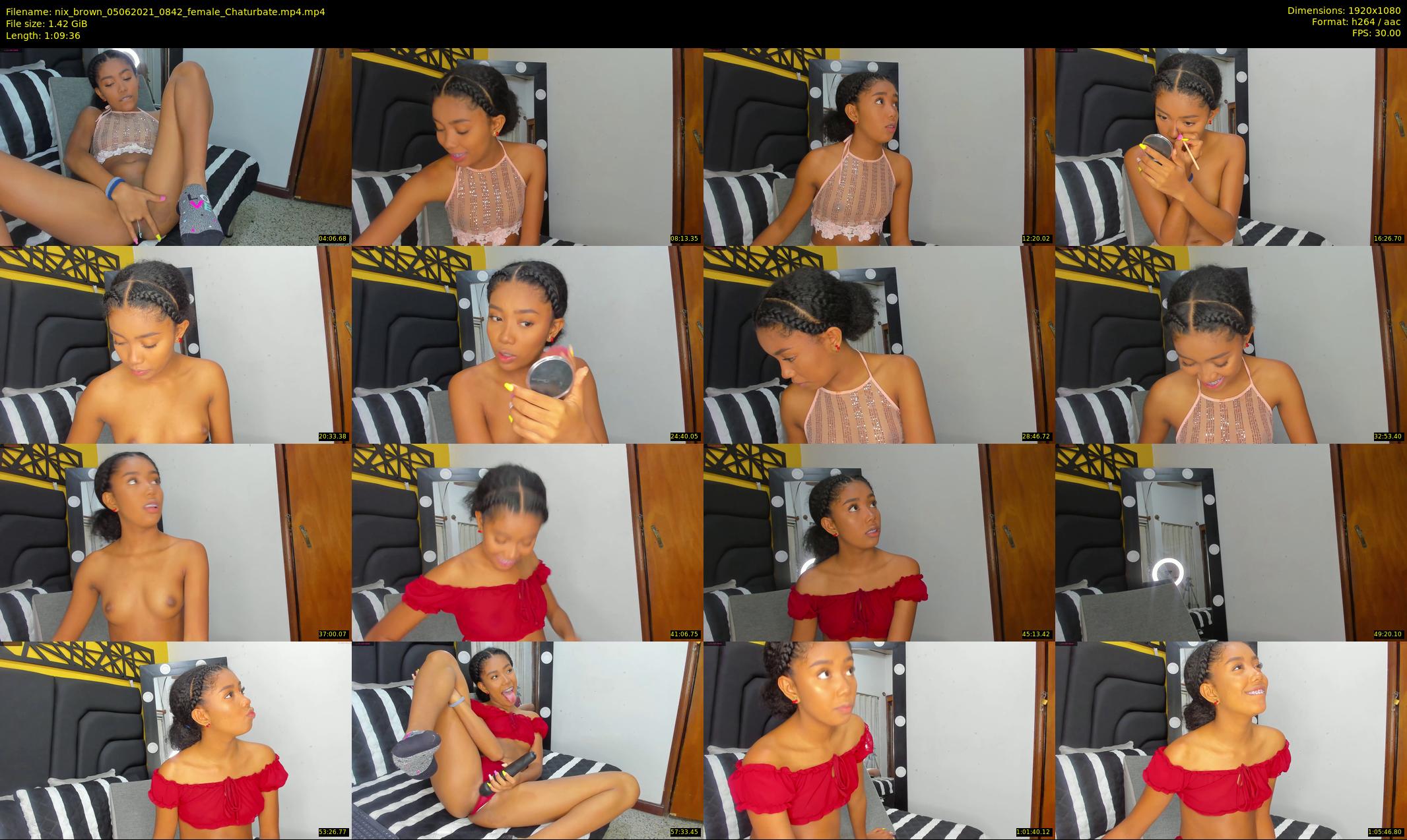 nix_brown — 70 minute Chaturbate female cam show recording, 1080p, Jun 5, 2021