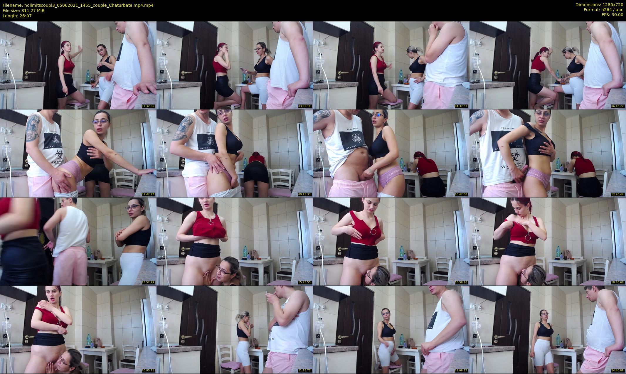 nolimitscoupl3 — 27 minute Chaturbate couple cam show recording, 720p, Jun 5, 2021