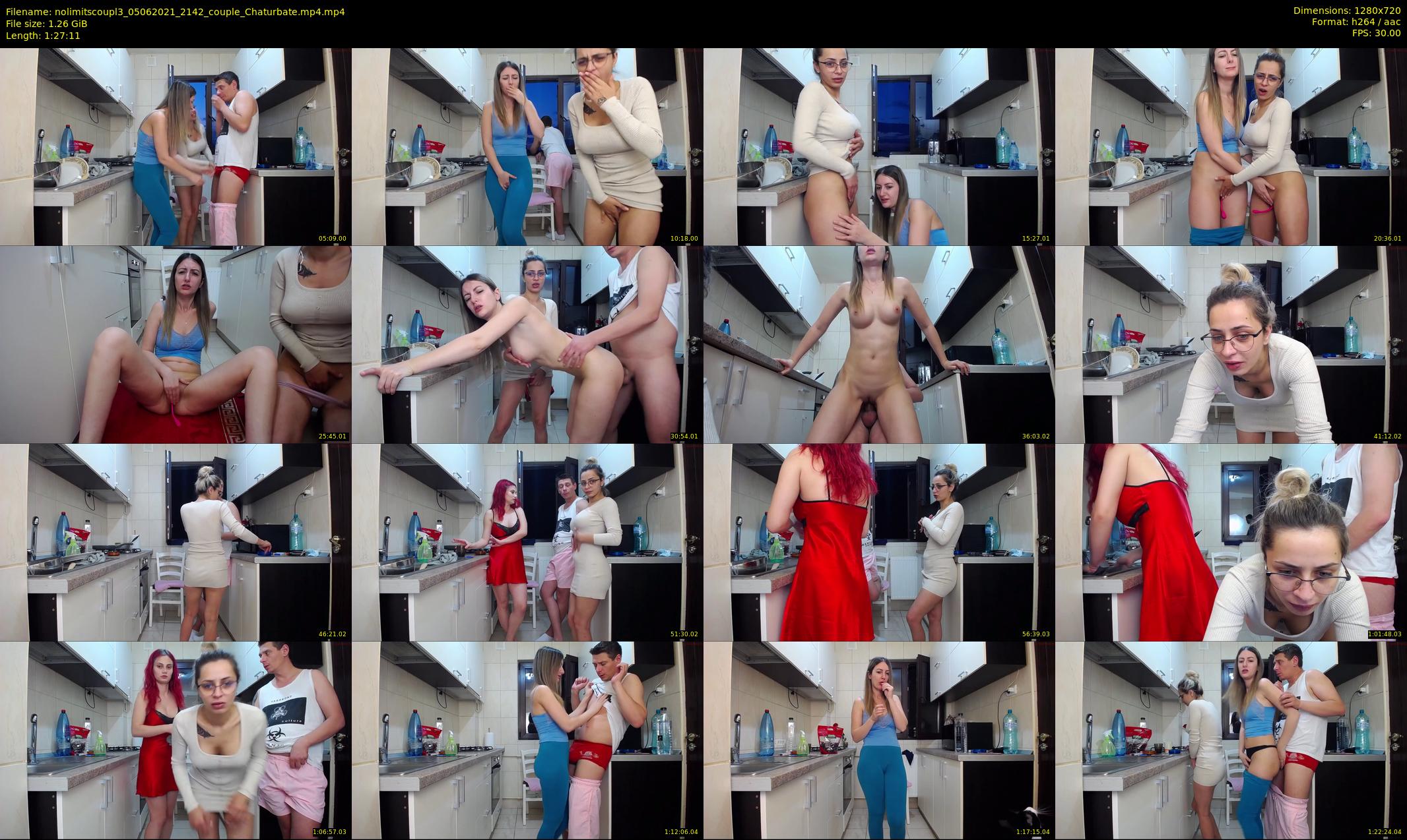 nolimitscoupl3 — 88 minute Chaturbate couple cam show recording, 720p, Jun 5, 2021