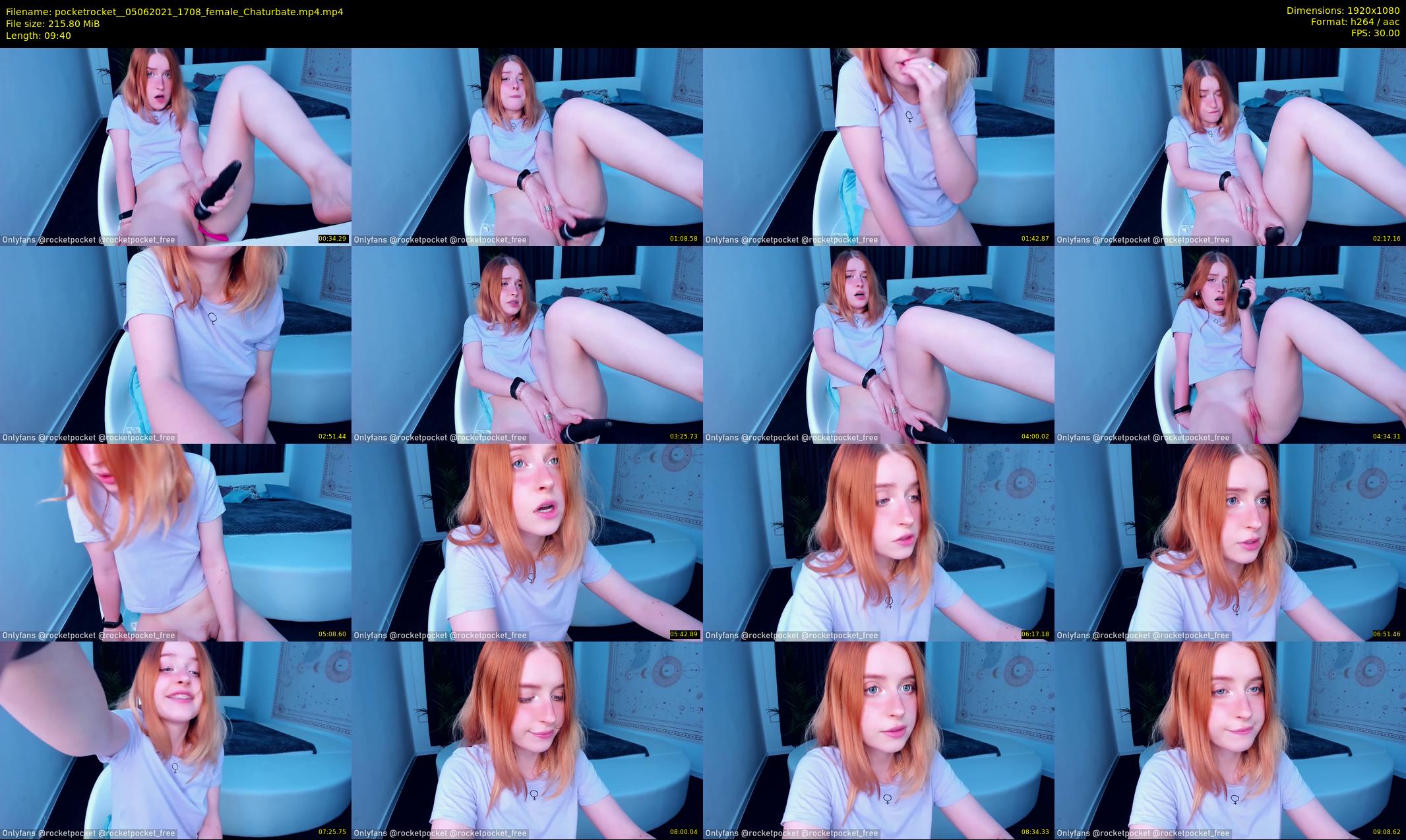 pocketrocket_ — 10 minute Chaturbate female cam show recording, 1080p, Jun 5, 2021