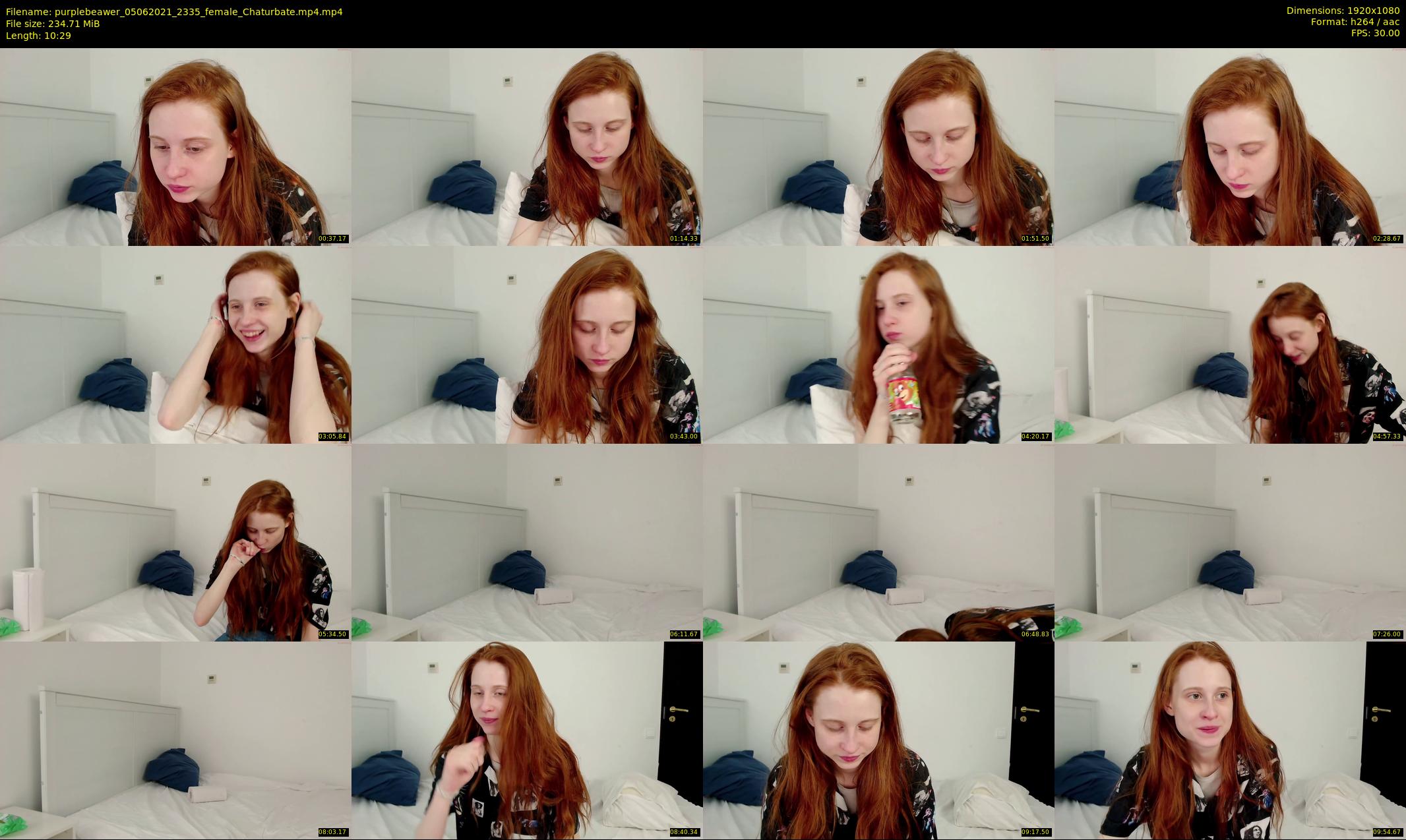 purplebeawer — 11 minute Chaturbate female cam show recording, 1080p, Jun 5, 2021
