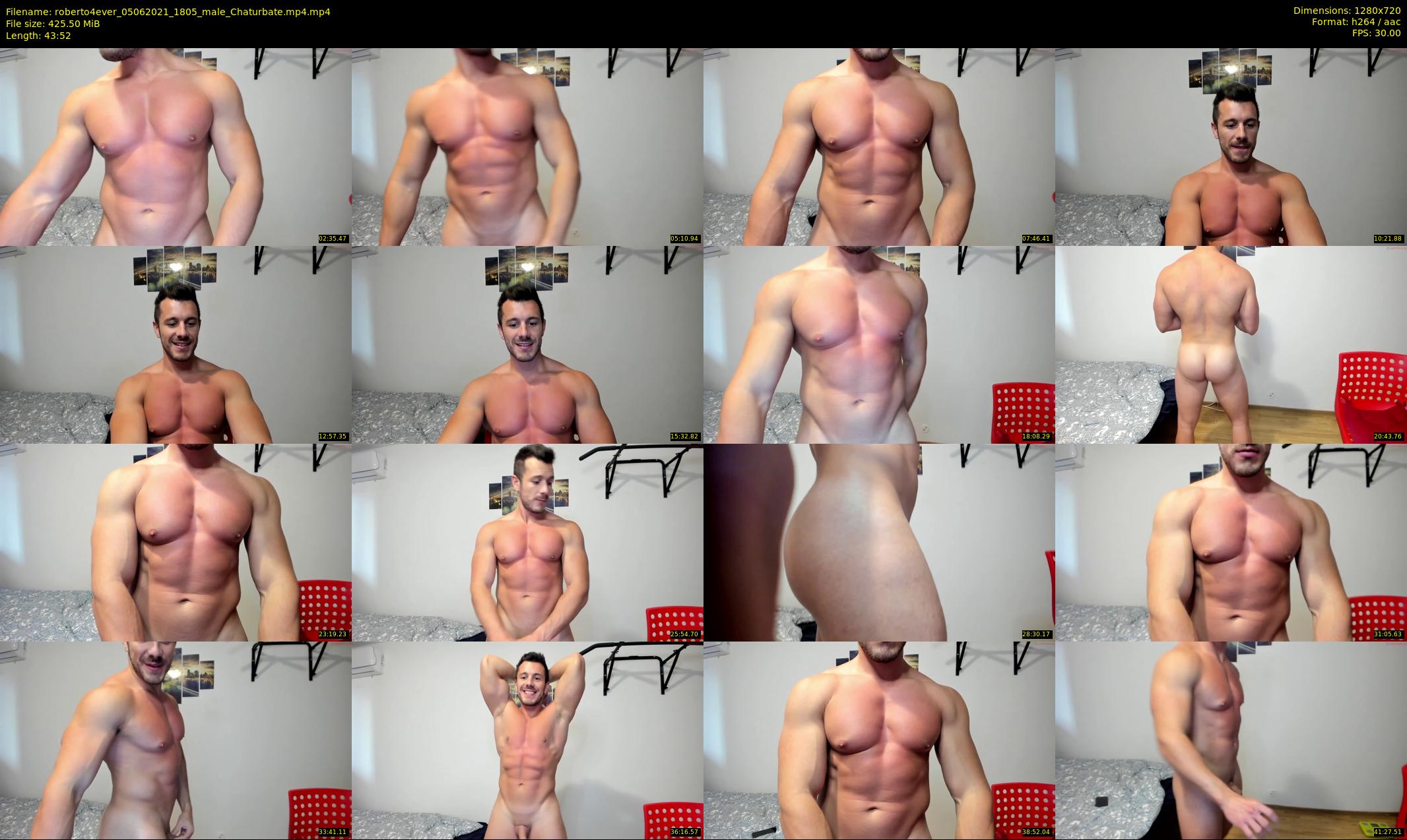 roberto4ever — 44 minute Chaturbate male cam show recording, 720p, Jun 5, 2021
