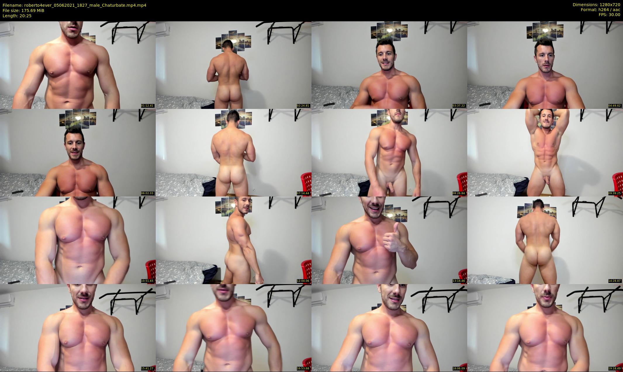 roberto4ever — 21 minute Chaturbate male cam show recording, 720p, Jun 5, 2021
