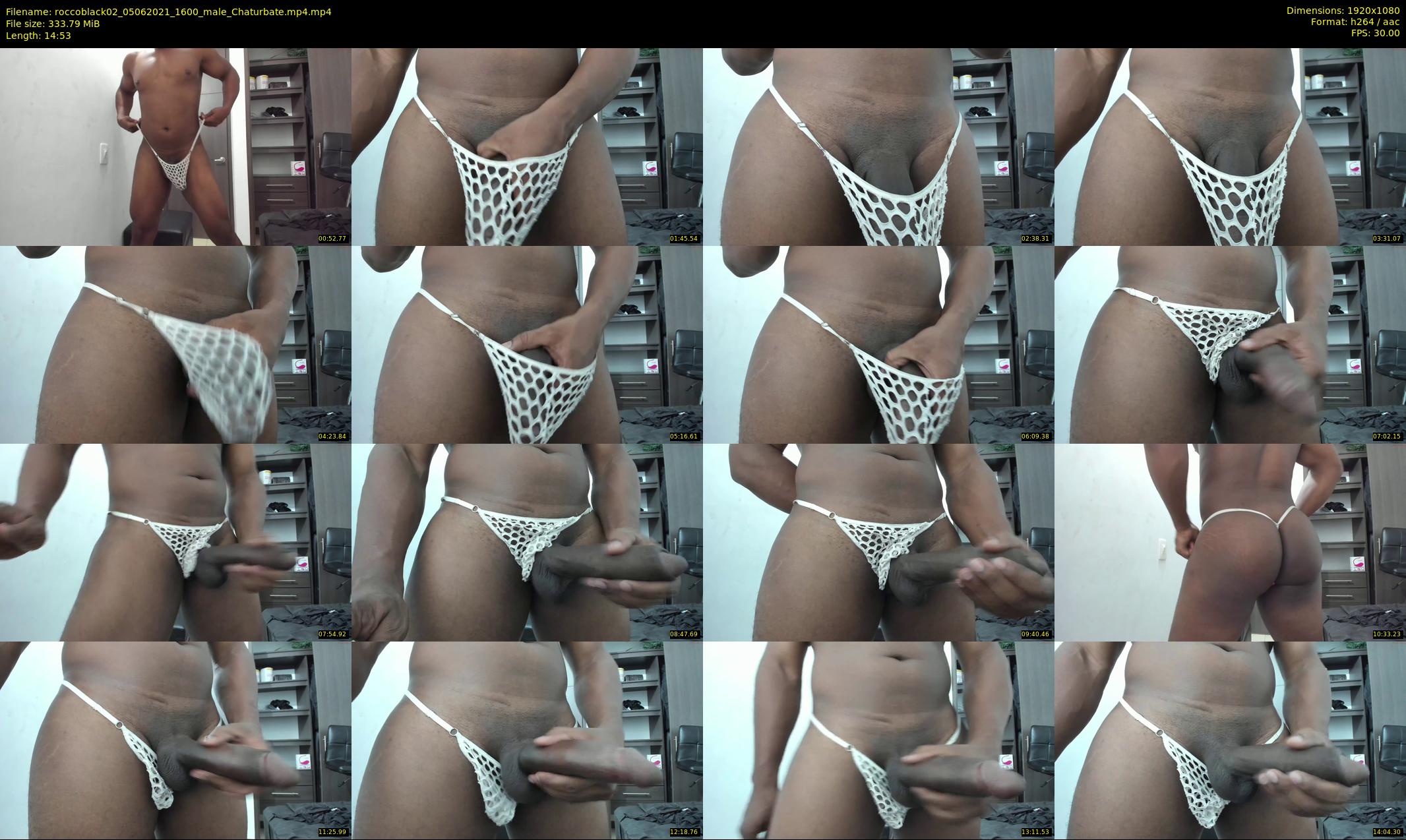 roccoblack02 — 15 minute Chaturbate male cam show recording, 1080p, Jun 5, 2021