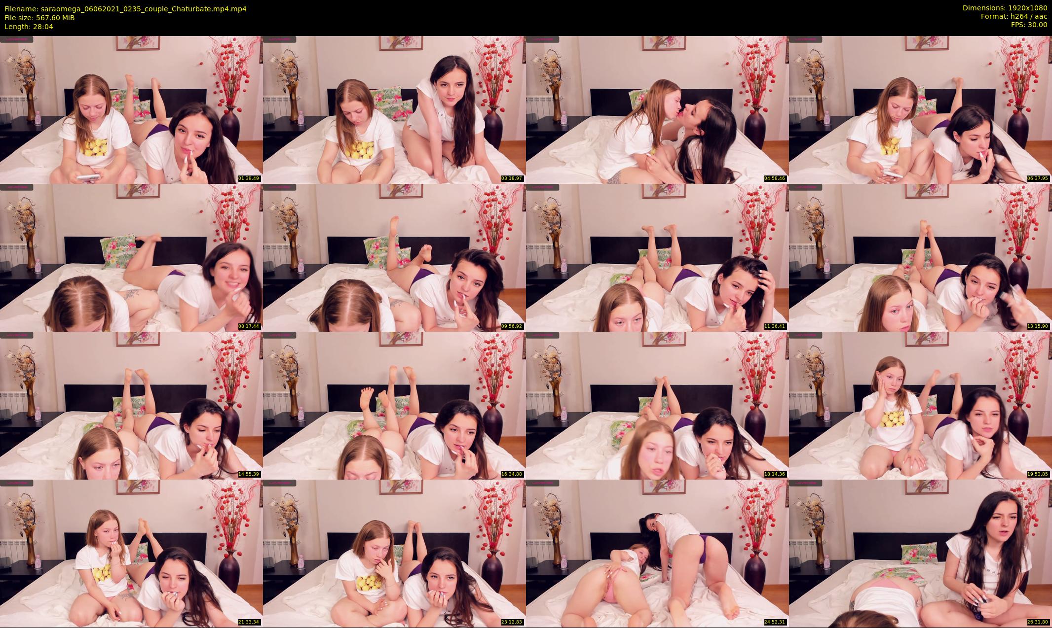 saraomega — 29 minute Chaturbate couple cam show recording, 1080p, Jun 6, 2021