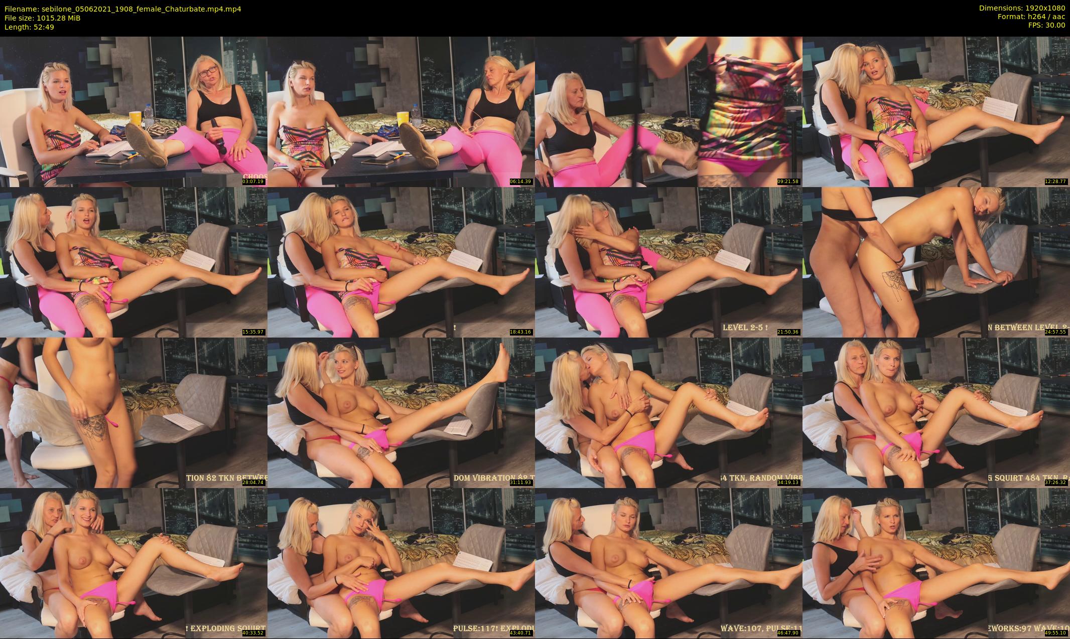 sebilone — 53 minute Chaturbate couple cam show recording, 1080p, Jun 5, 2021