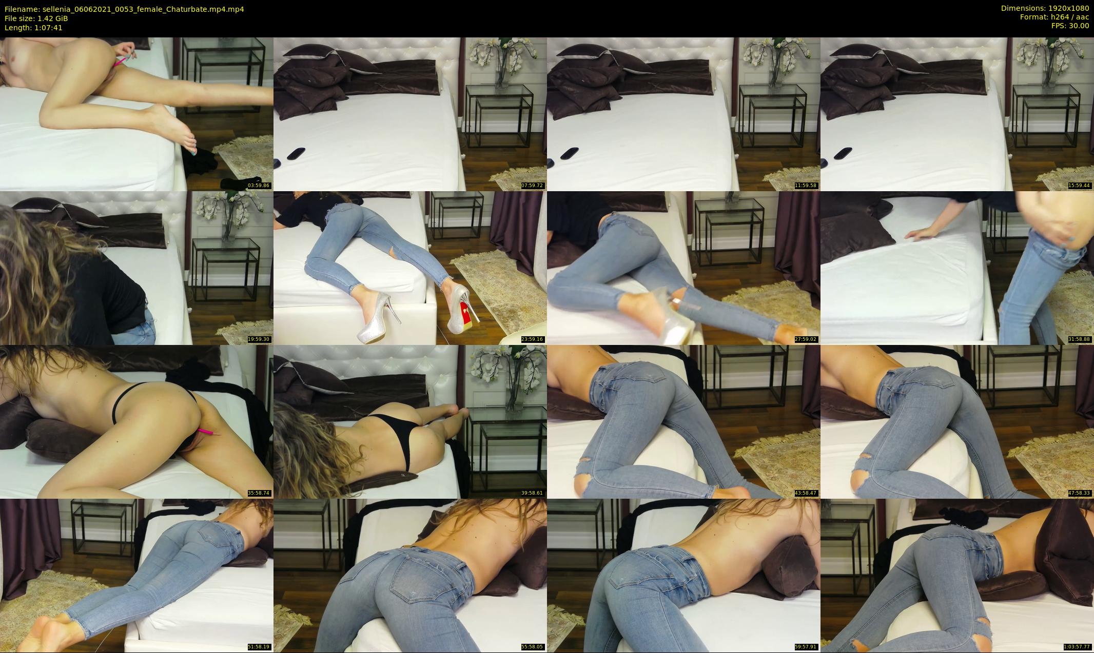 sellenia — 68 minute Chaturbate female cam show recording, 1080p, Jun 6, 2021