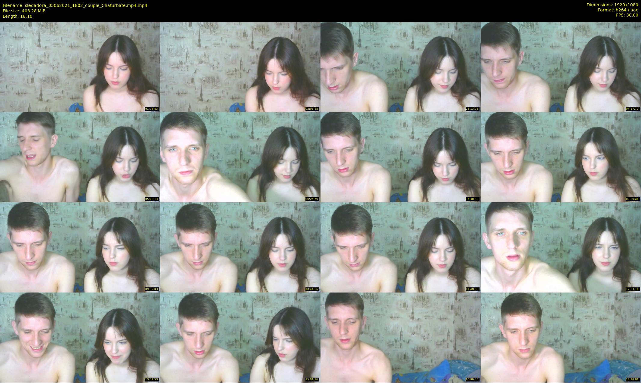 sledadora — 19 minute Chaturbate couple cam show recording, 1080p, Jun 5, 2021