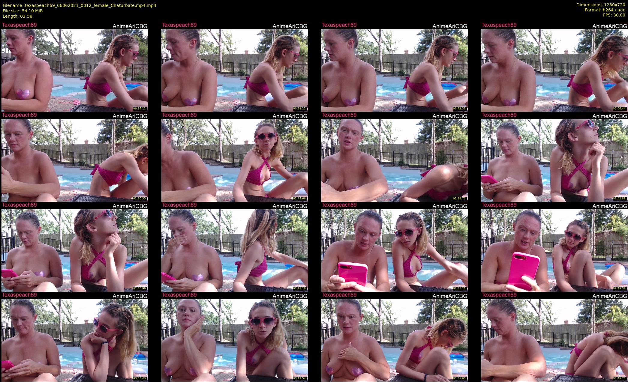 texaspeach69 — 4 minute Chaturbate female cam show recording, 720p, Jun 6, 2021